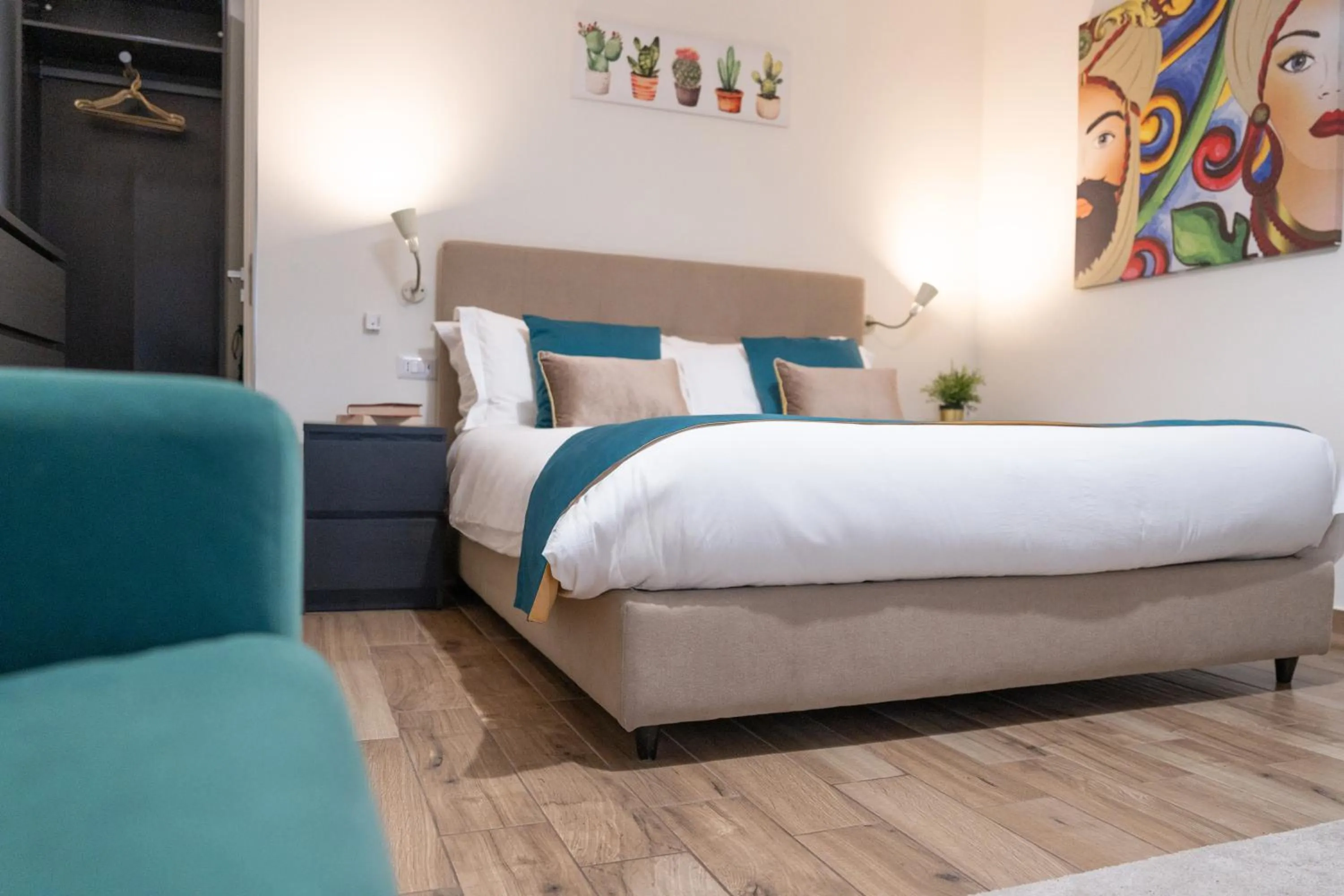 Bedroom, Bed in Nery Home Giardini Naxos