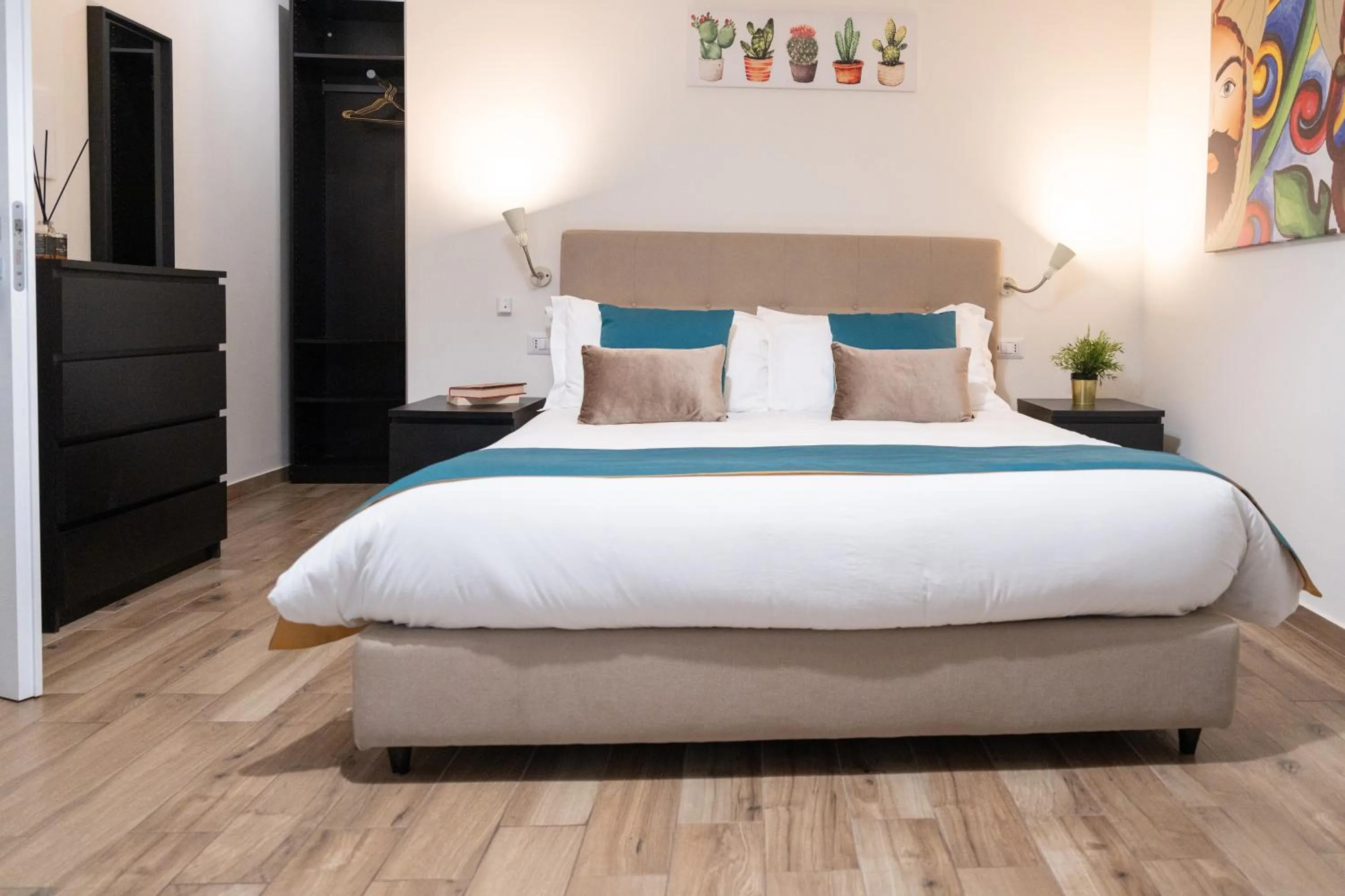 Bedroom, Bed in Nery Home Giardini Naxos