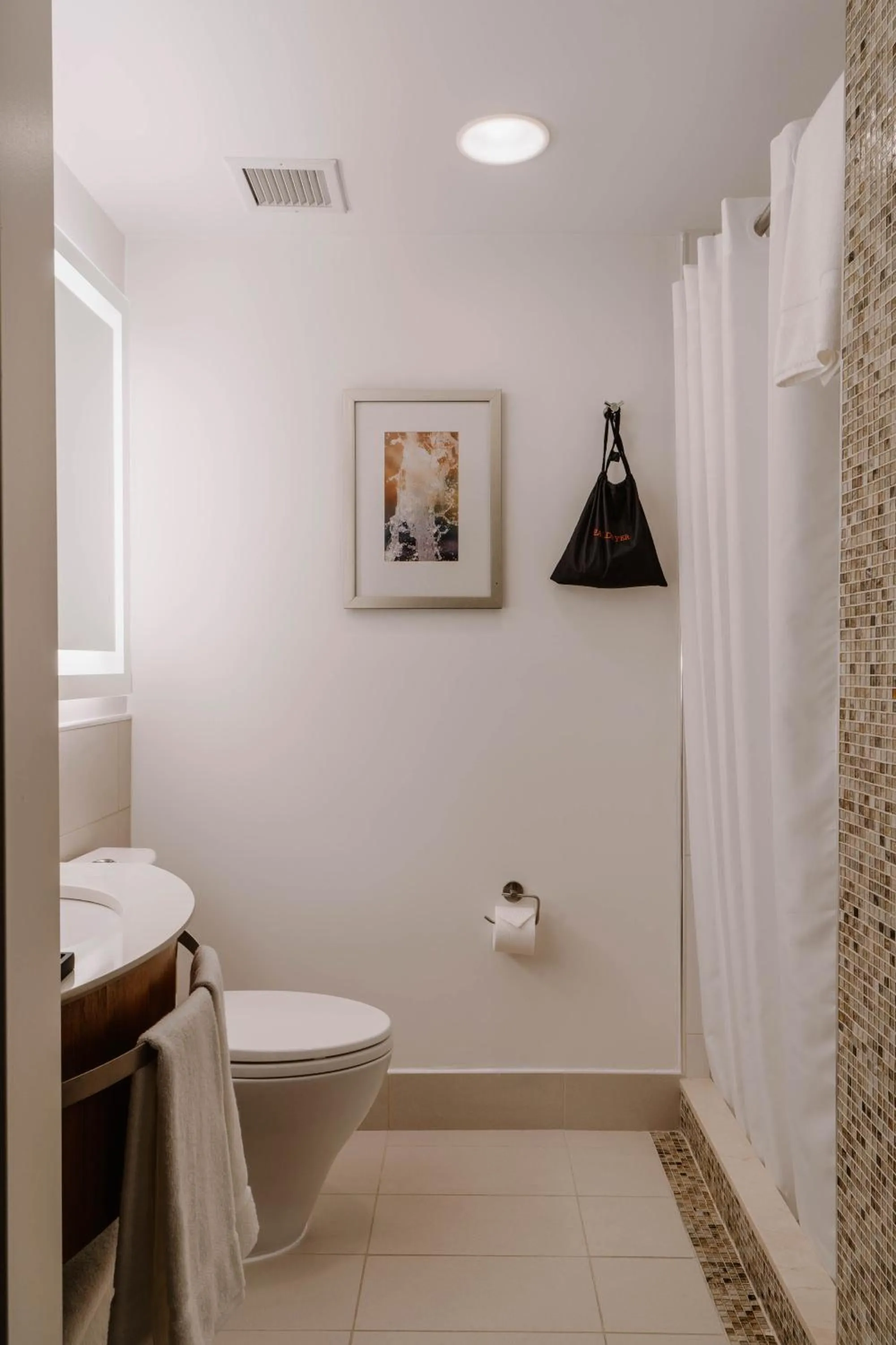 Shower in Club Quarters Hotel Grand Central, New York