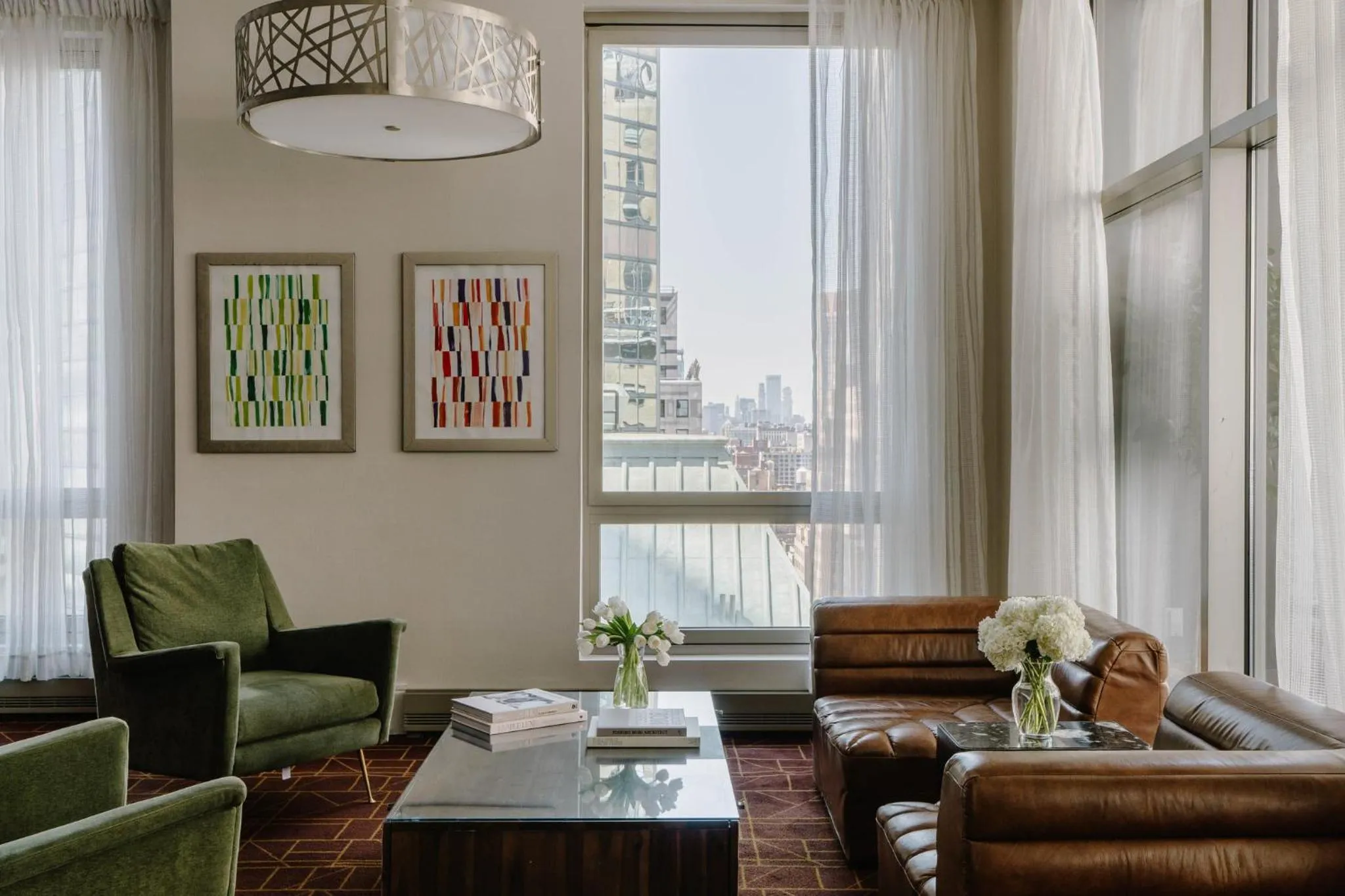 Lounge or bar in Club Quarters Hotel Grand Central, New York