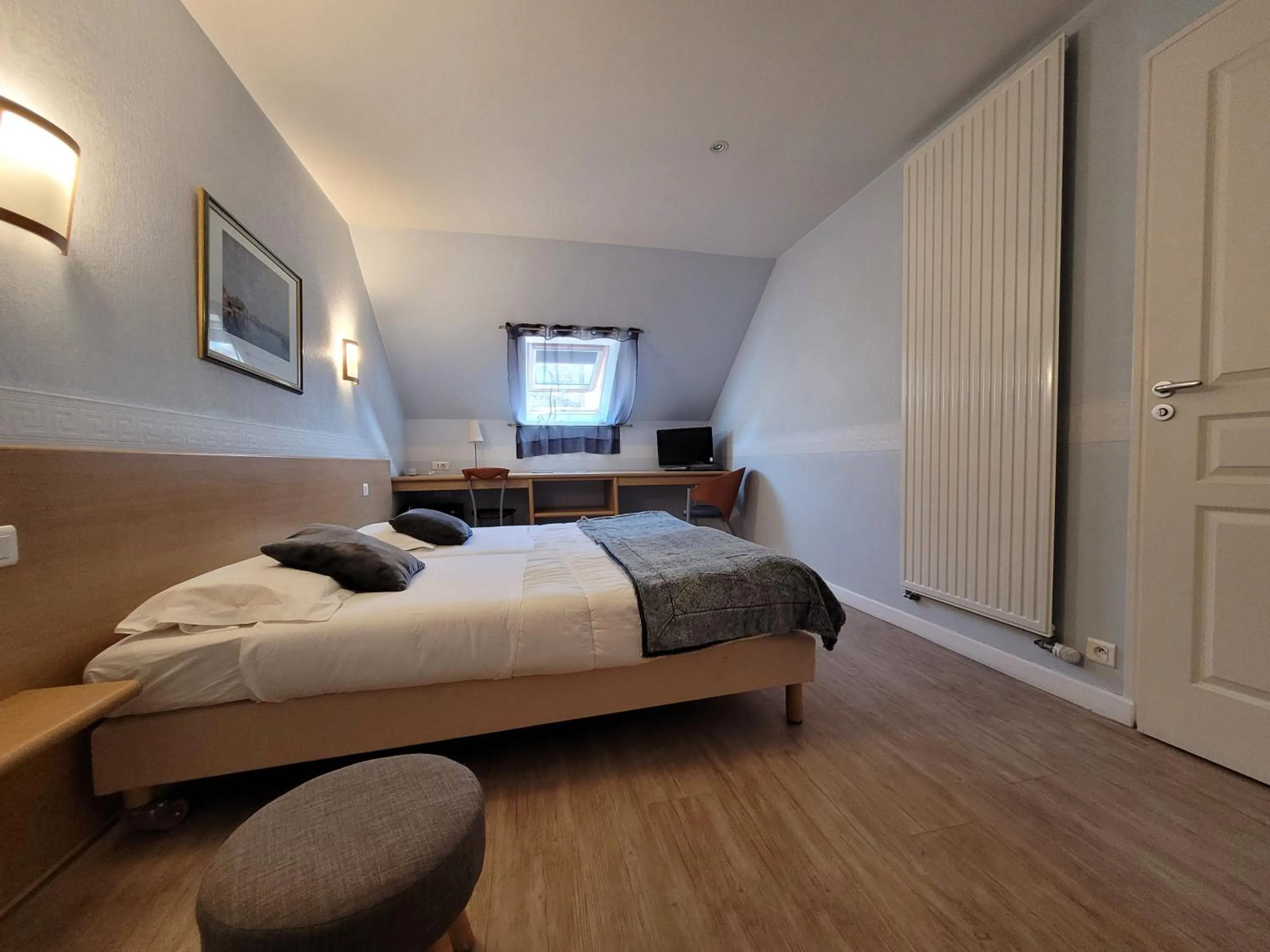 Bed in Hotel Fouillade