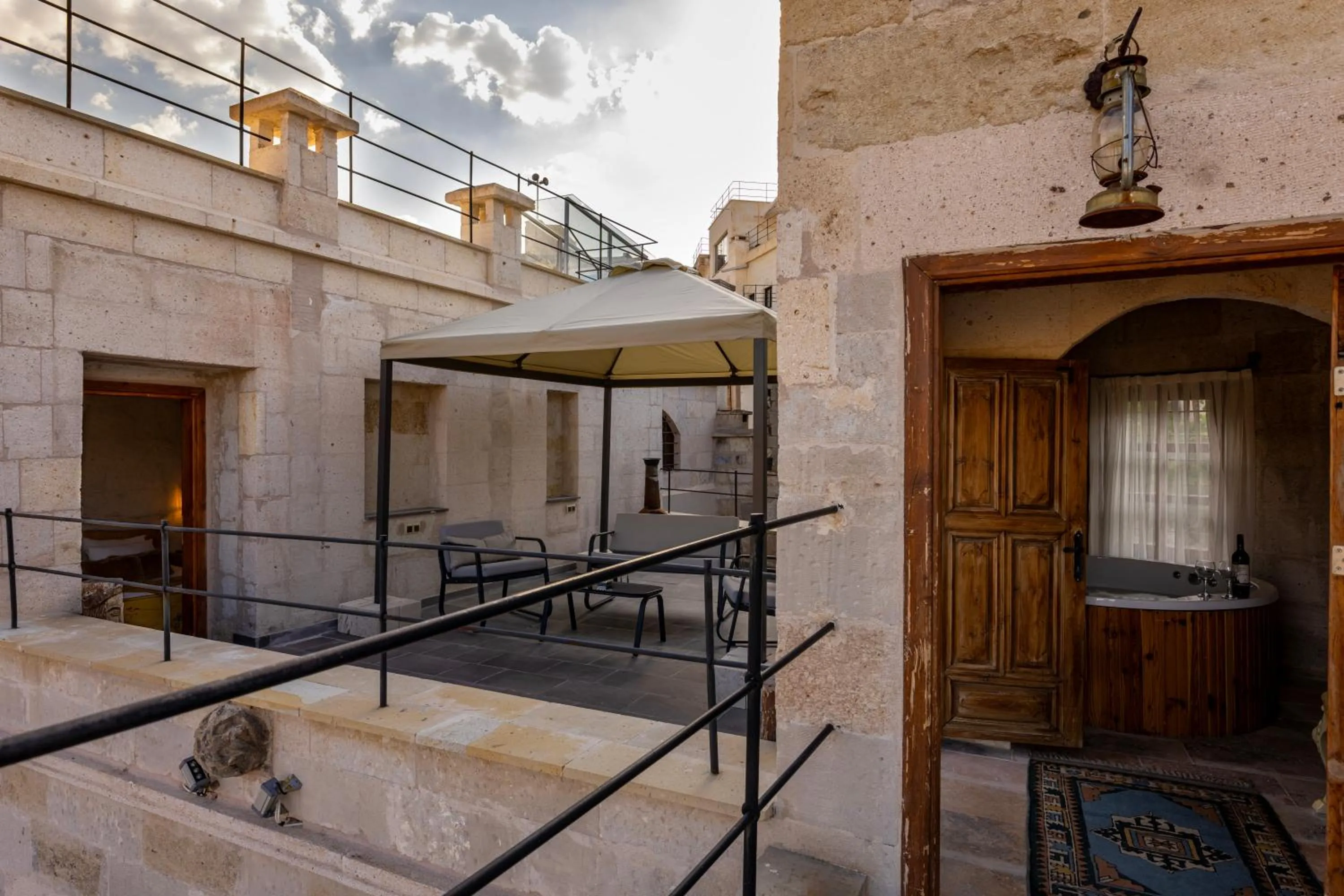 Balcony/Terrace in Cappadocia Eagle Cave Inn