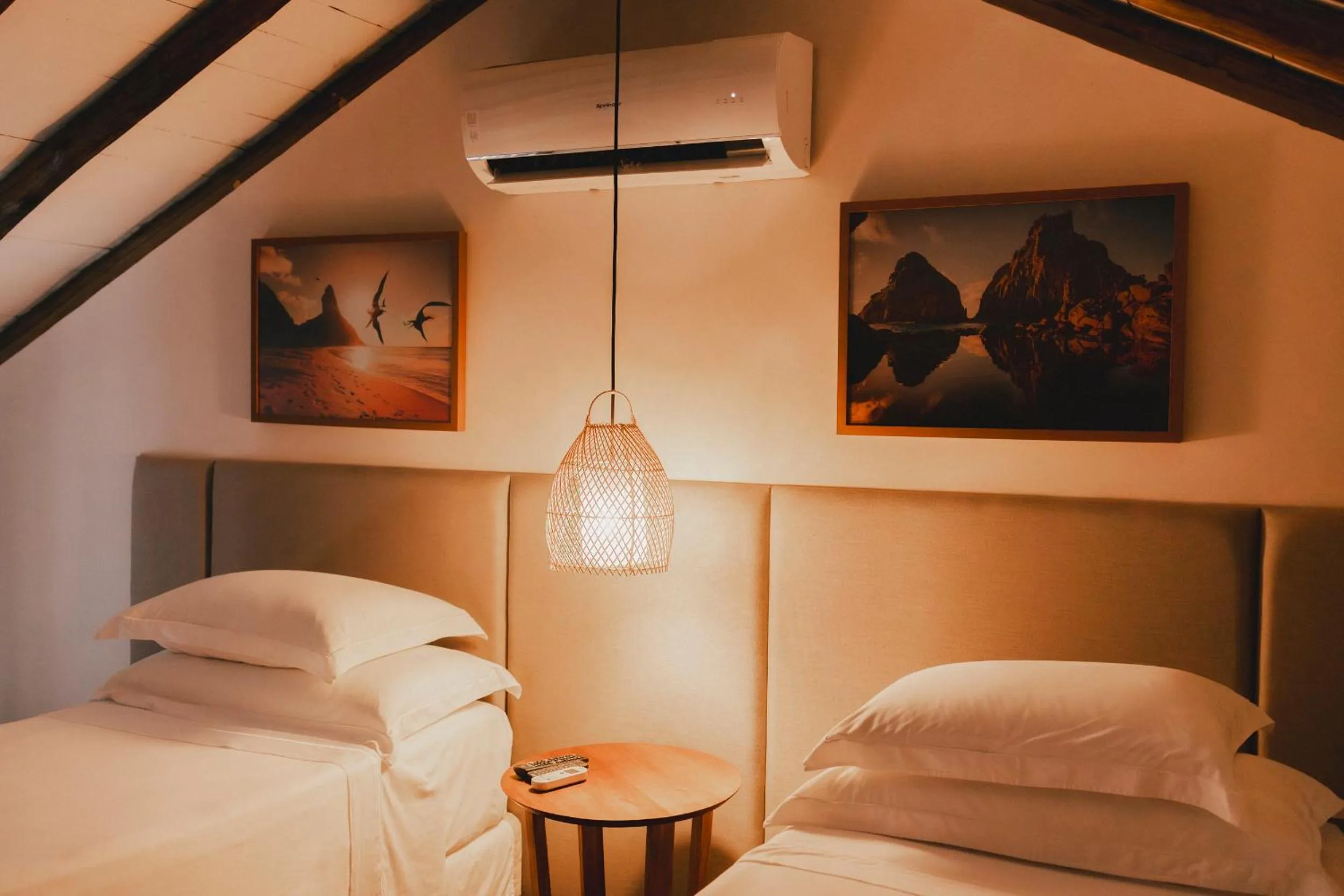 Bed in Pousada Maravilha