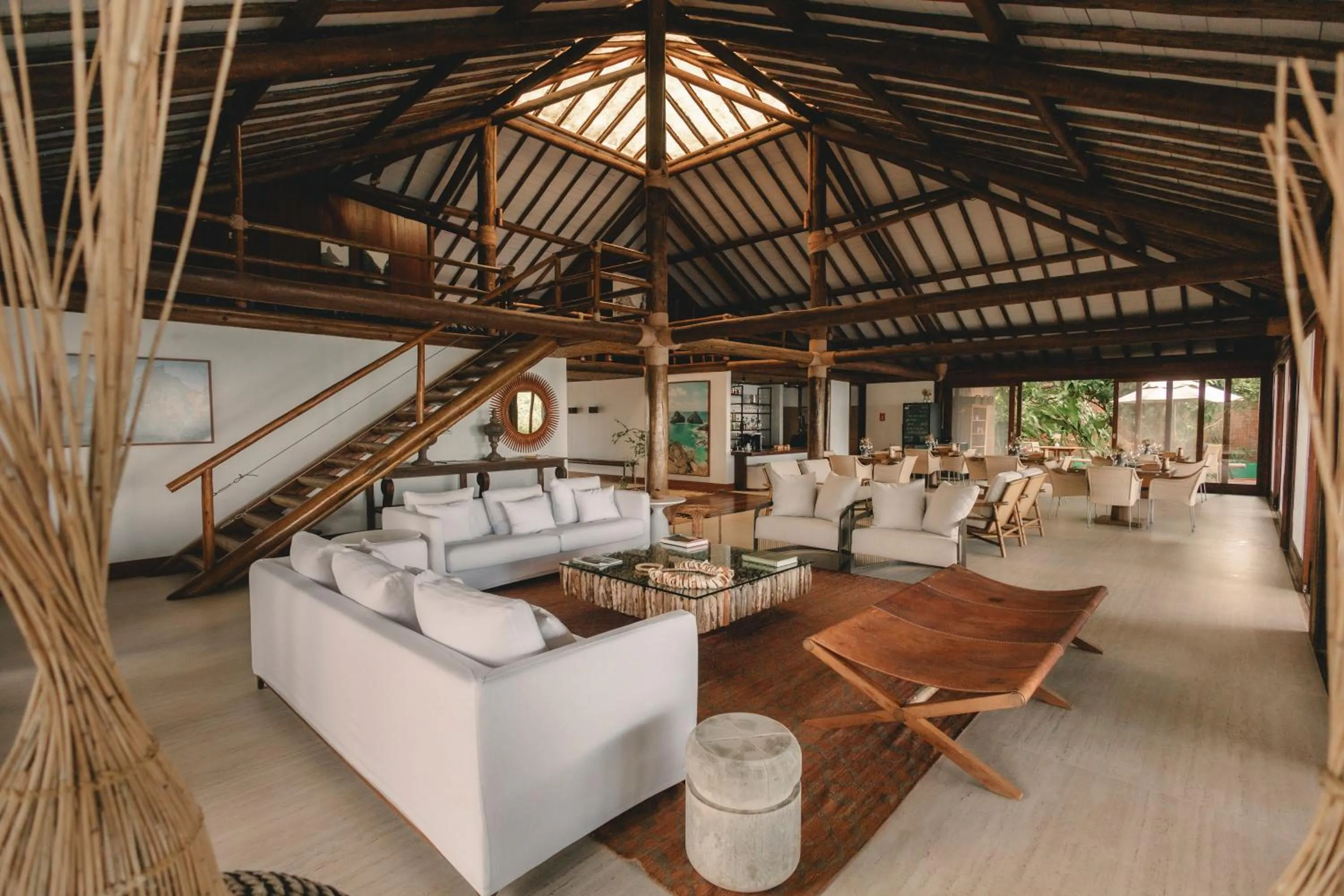 Living room in Pousada Maravilha