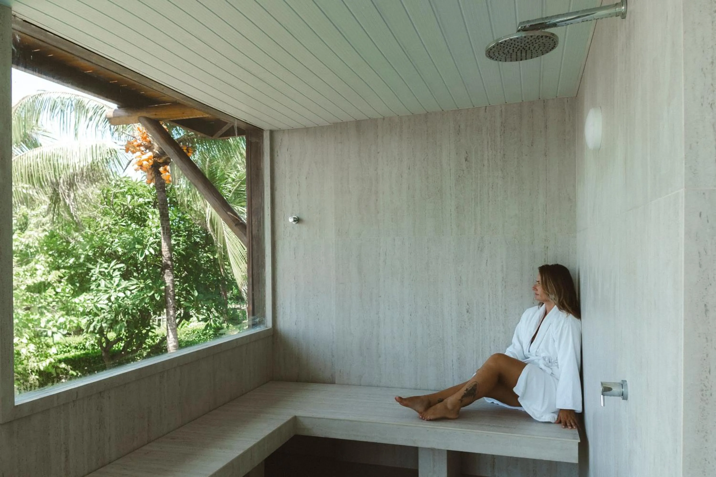 Sauna in Pousada Maravilha