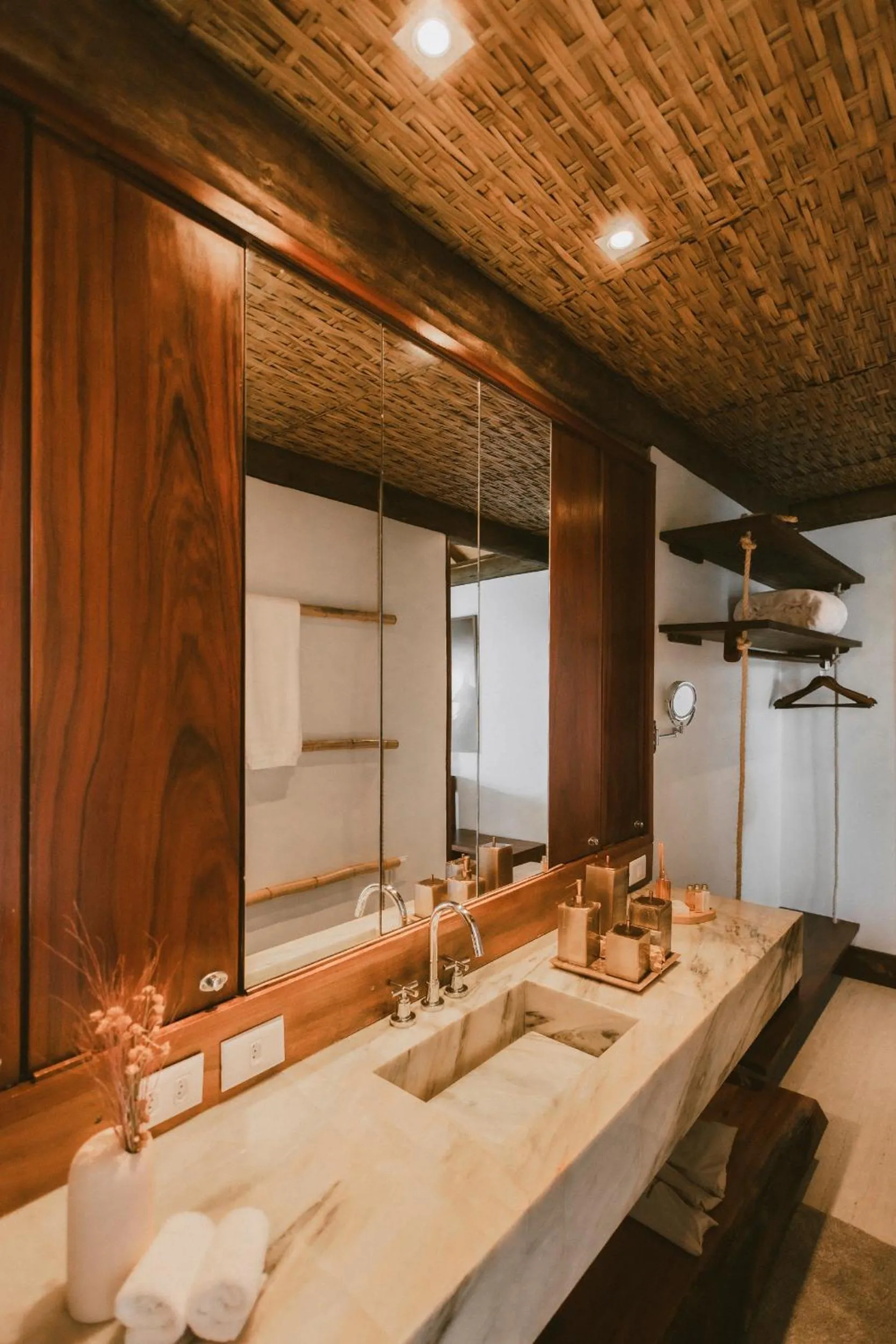 Bathroom in Pousada Maravilha