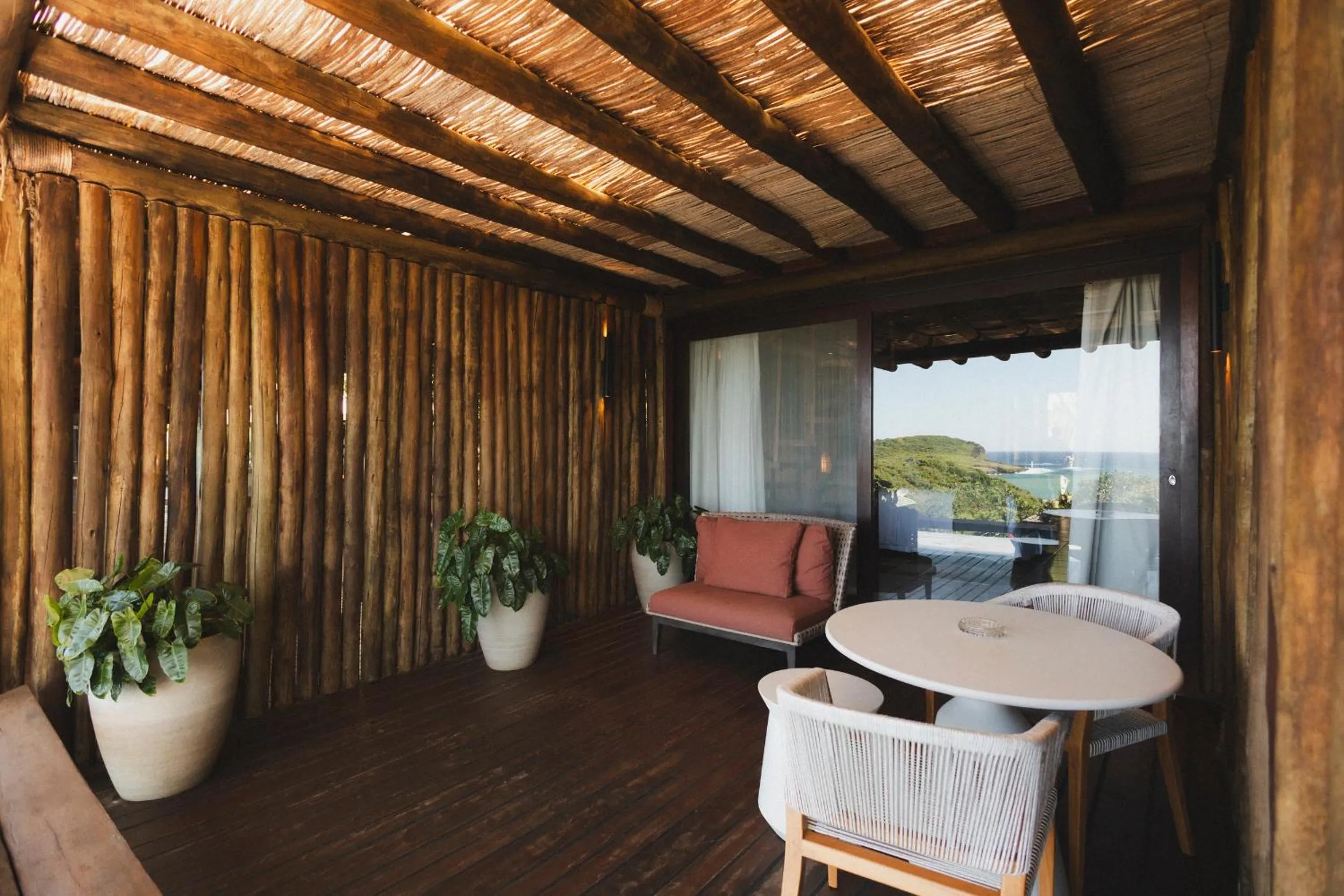 Balcony/Terrace in Pousada Maravilha
