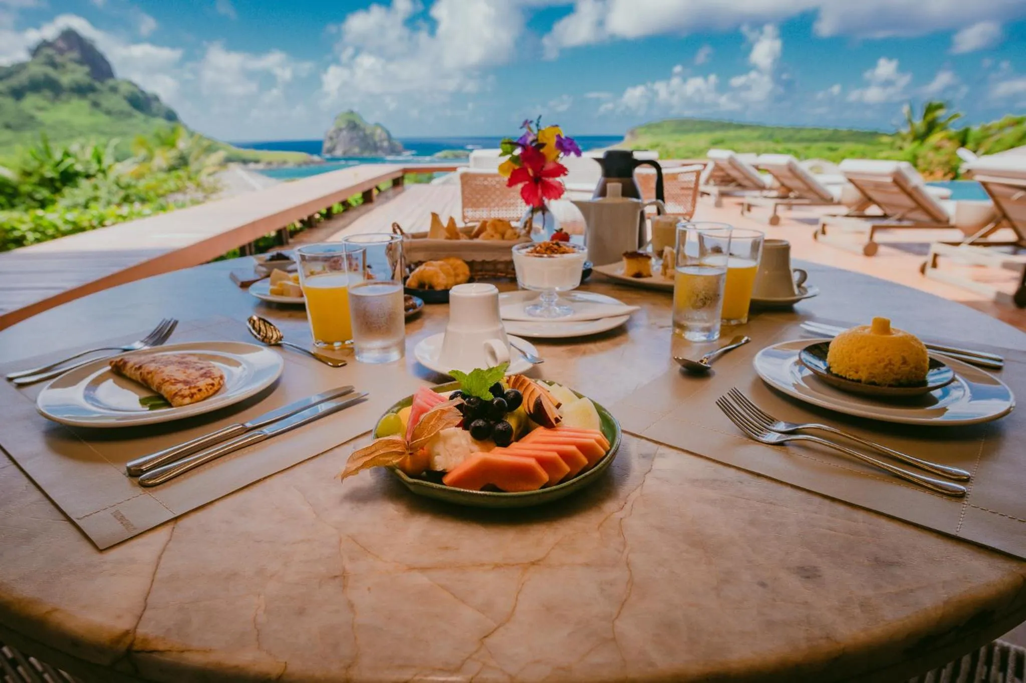 Restaurant/places to eat in Pousada Maravilha