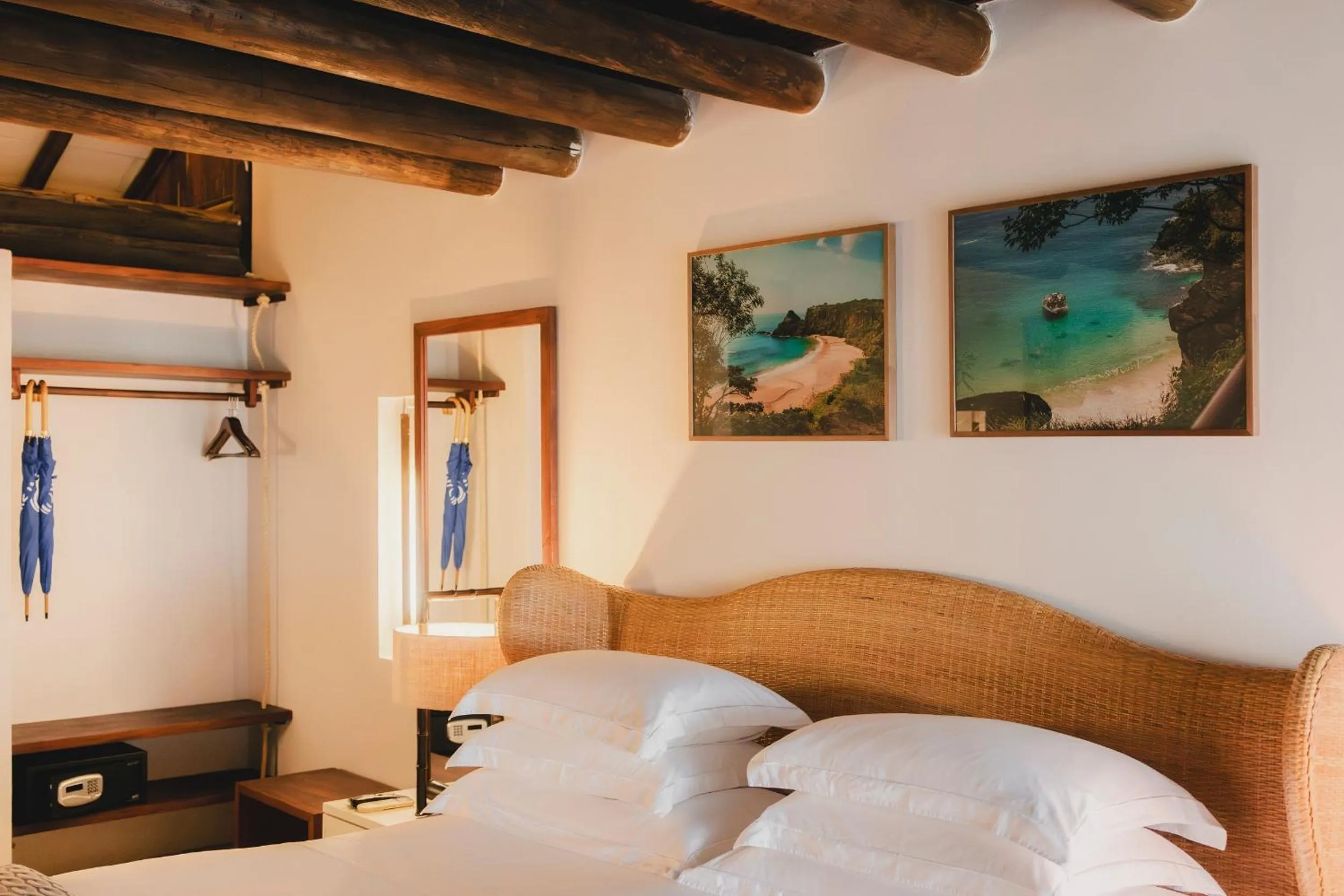 Bed in Pousada Maravilha