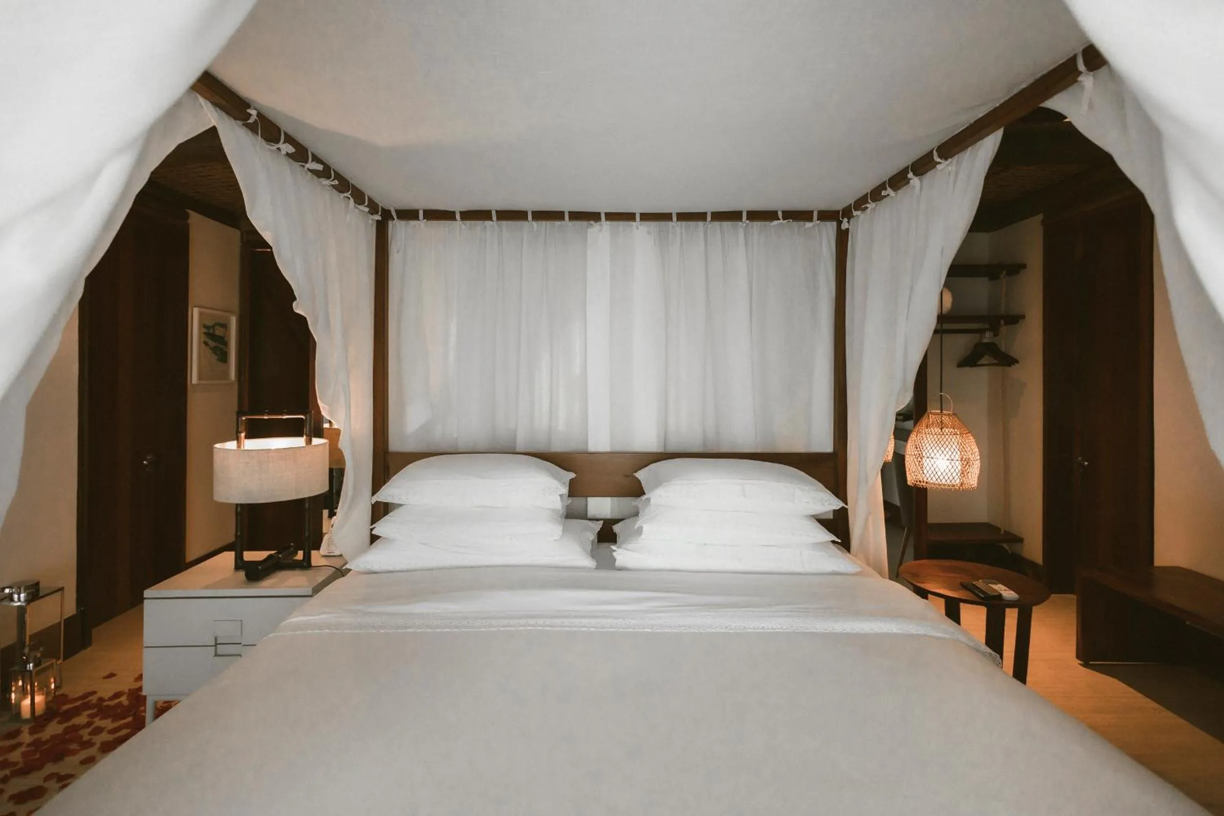 Bed in Pousada Maravilha