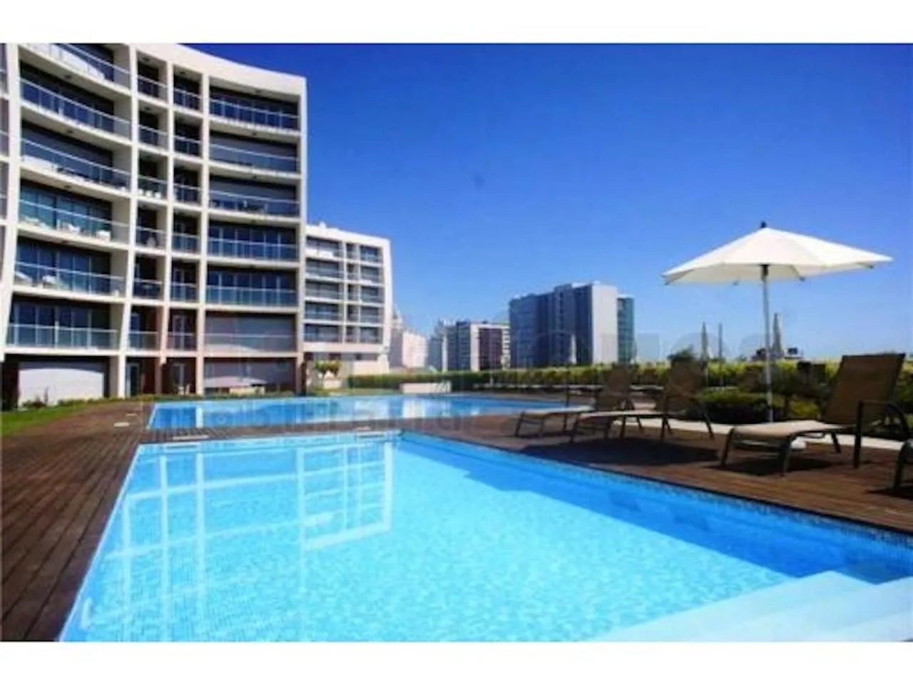 Swimming pool in Charming Apartment with Balcony & Pool