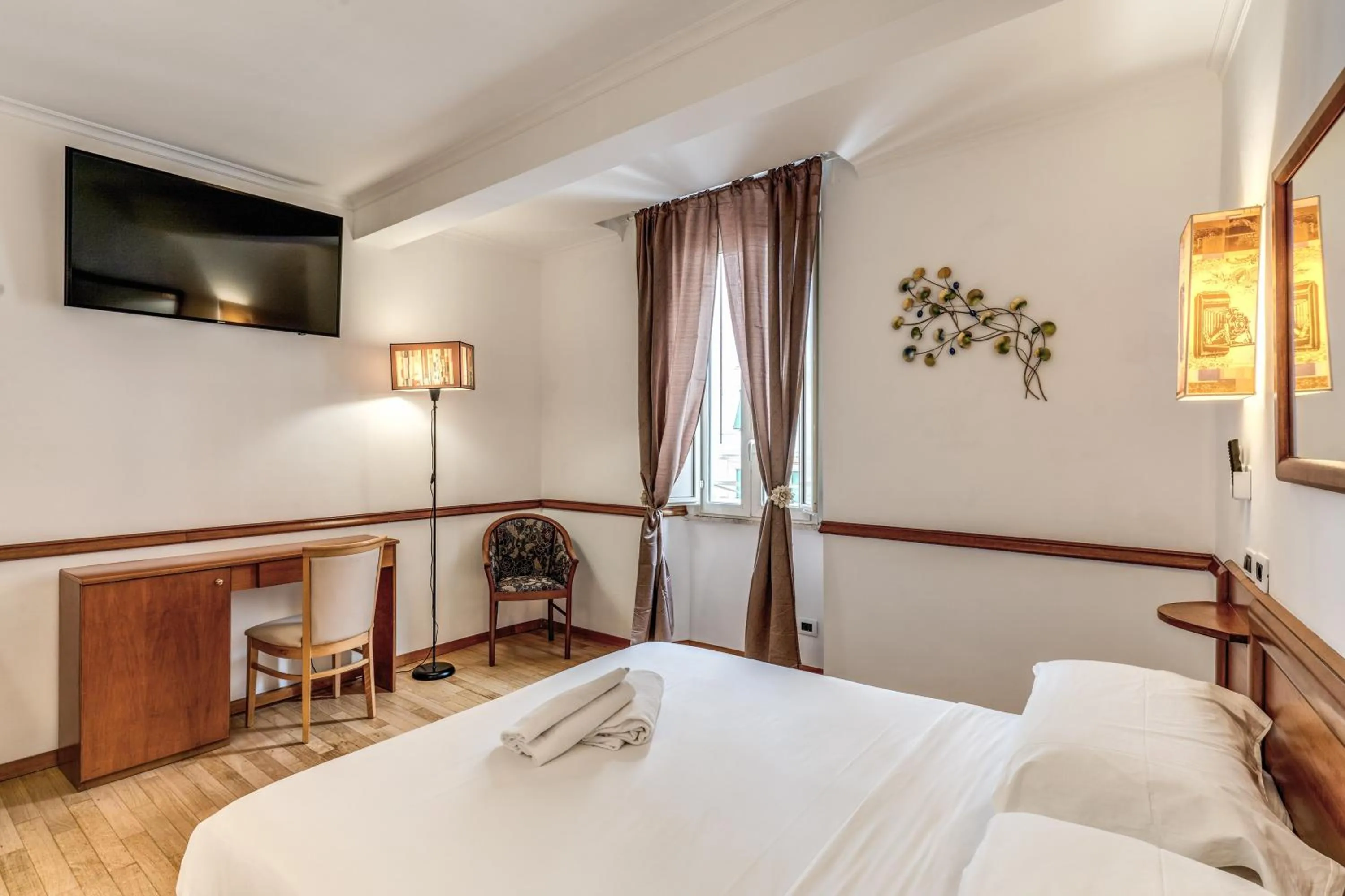 Bedroom, Bed in Hotel Santa Prassede