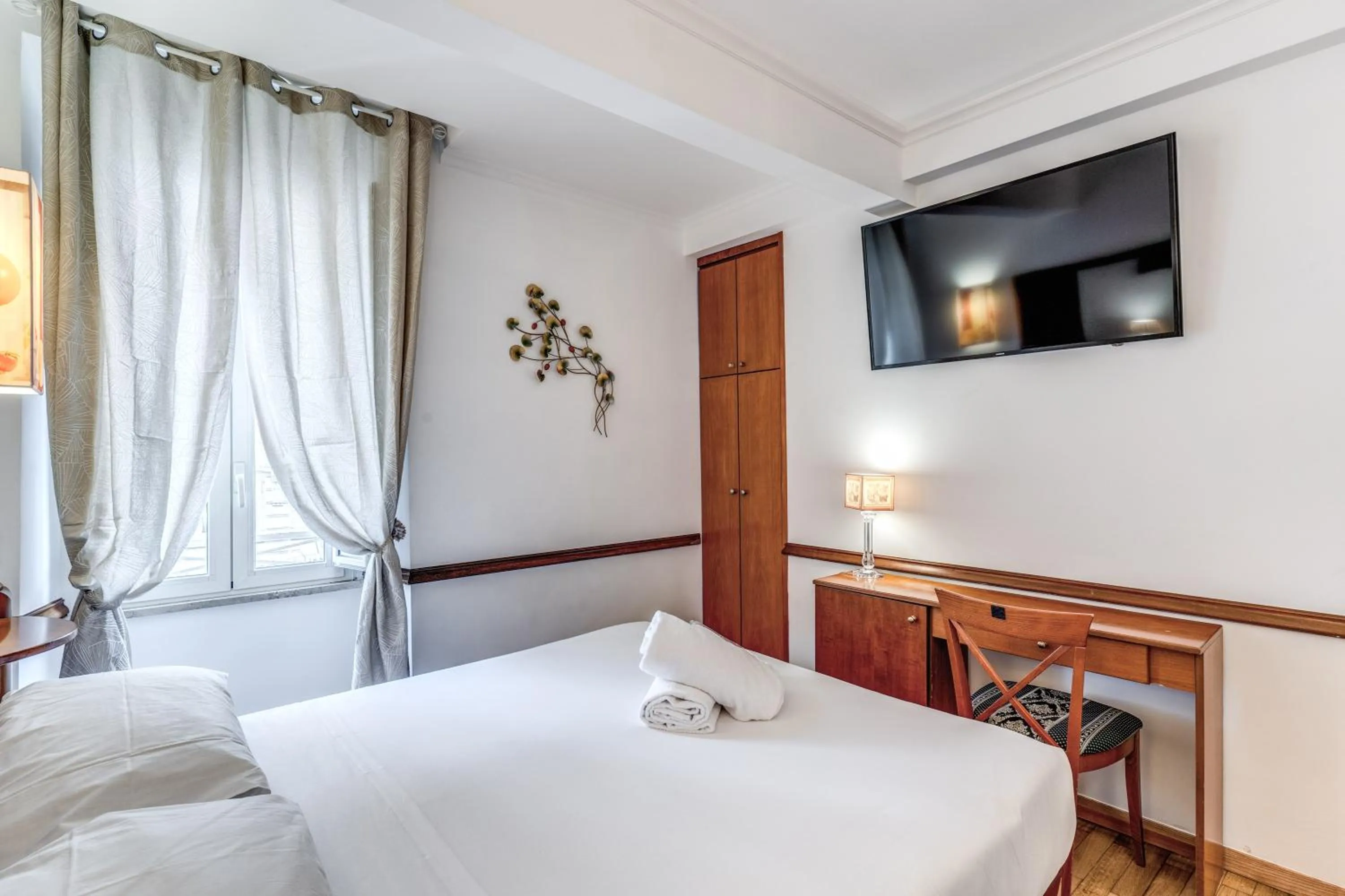 Bed in Hotel Santa Prassede