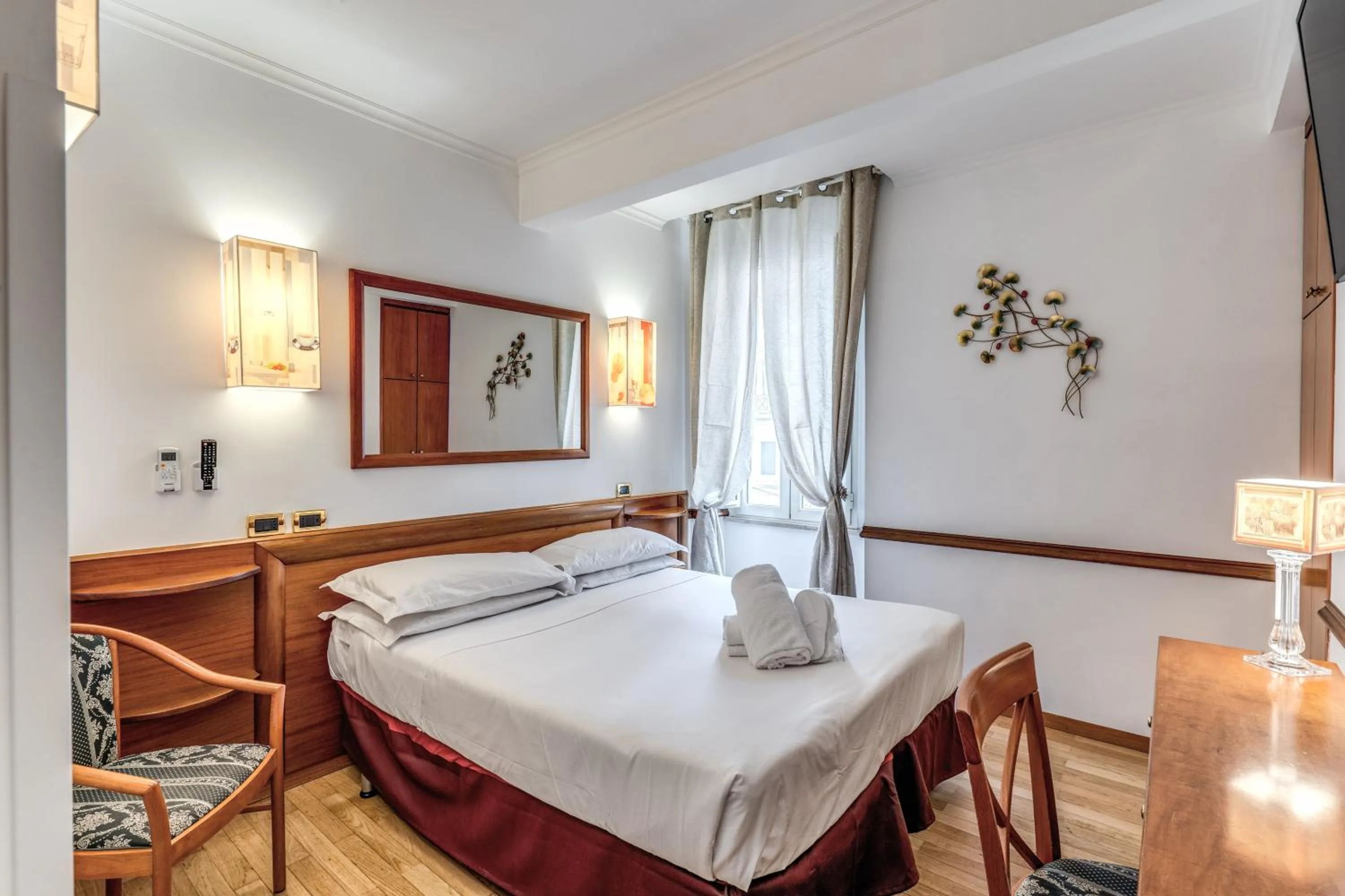 Bed in Hotel Santa Prassede