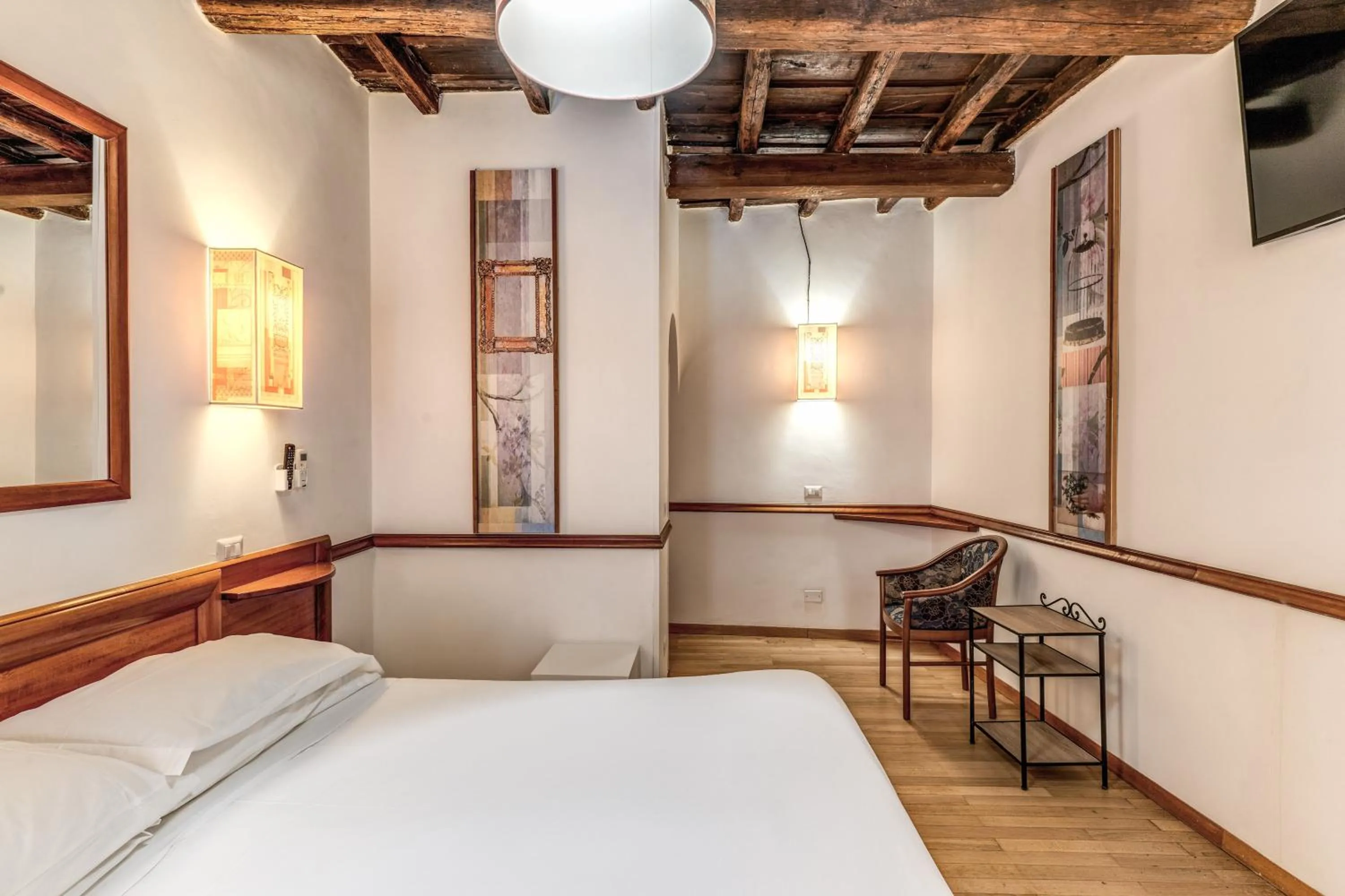 Bed in Hotel Santa Prassede