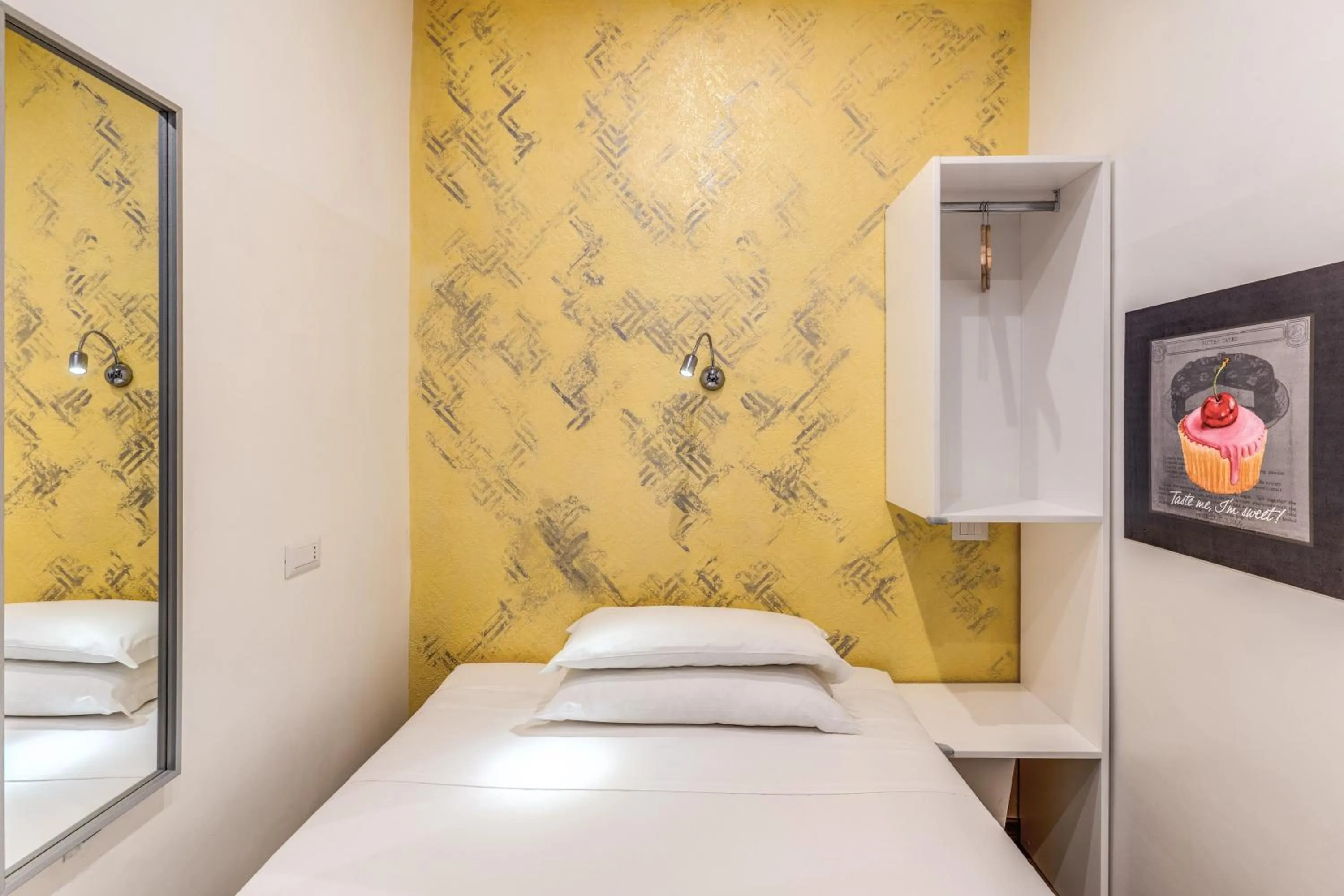 Bed in Hotel Santa Prassede