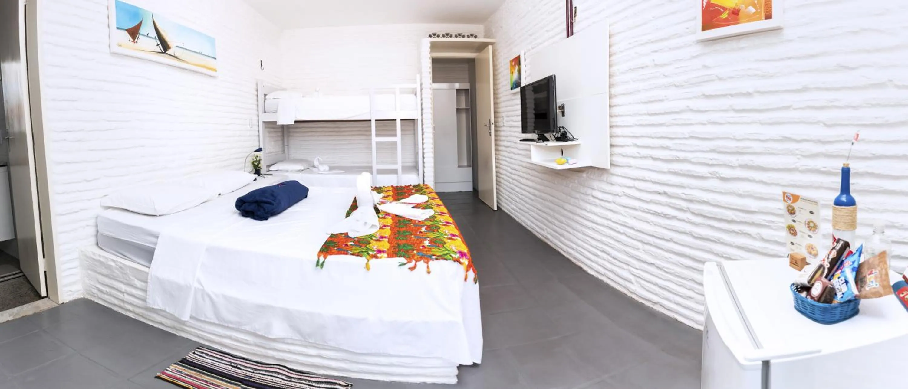 Bed in Pousada & Food 3 Abelhas