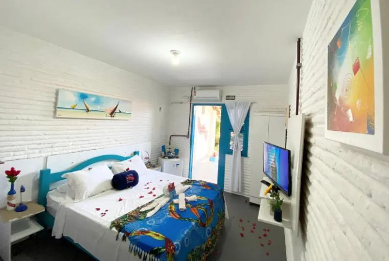 Bed in Pousada & Food 3 Abelhas