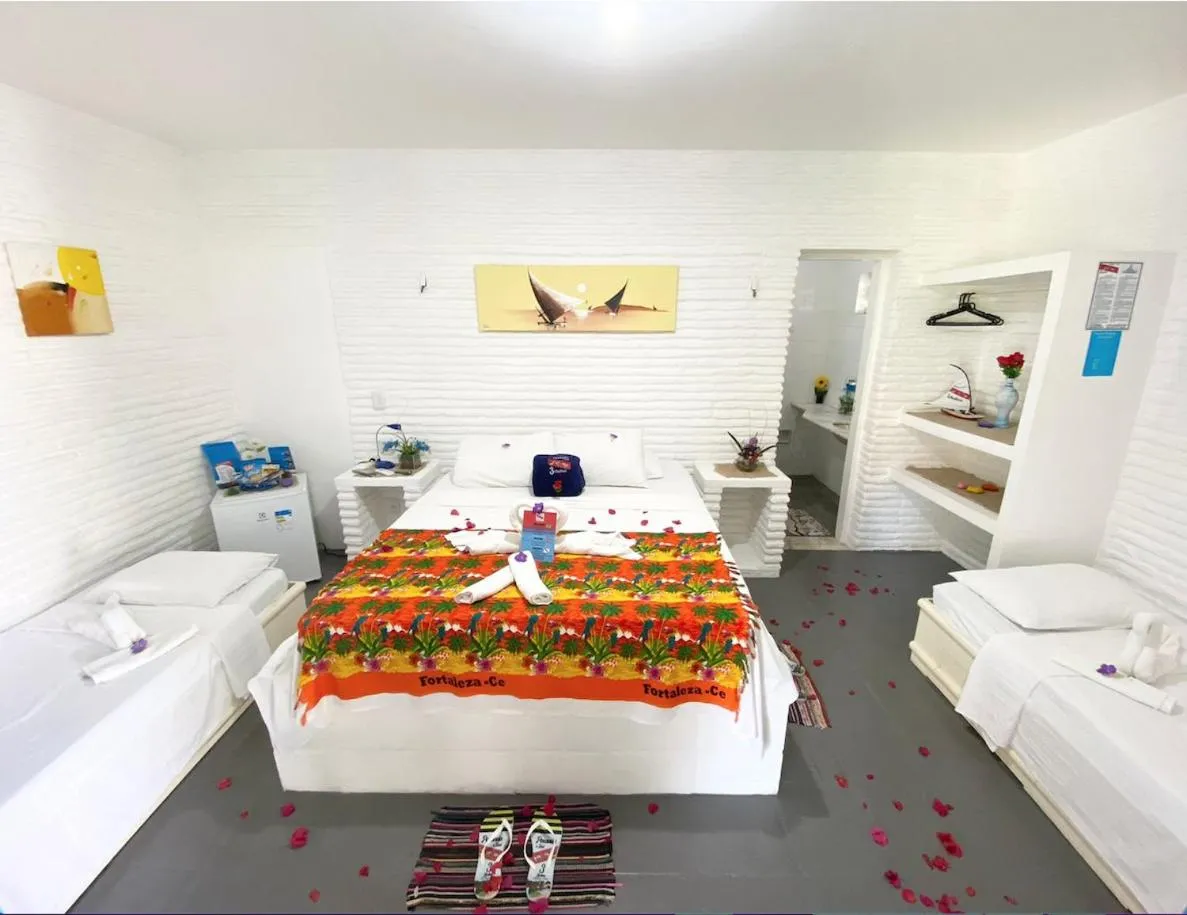 Bed in Pousada & Food 3 Abelhas