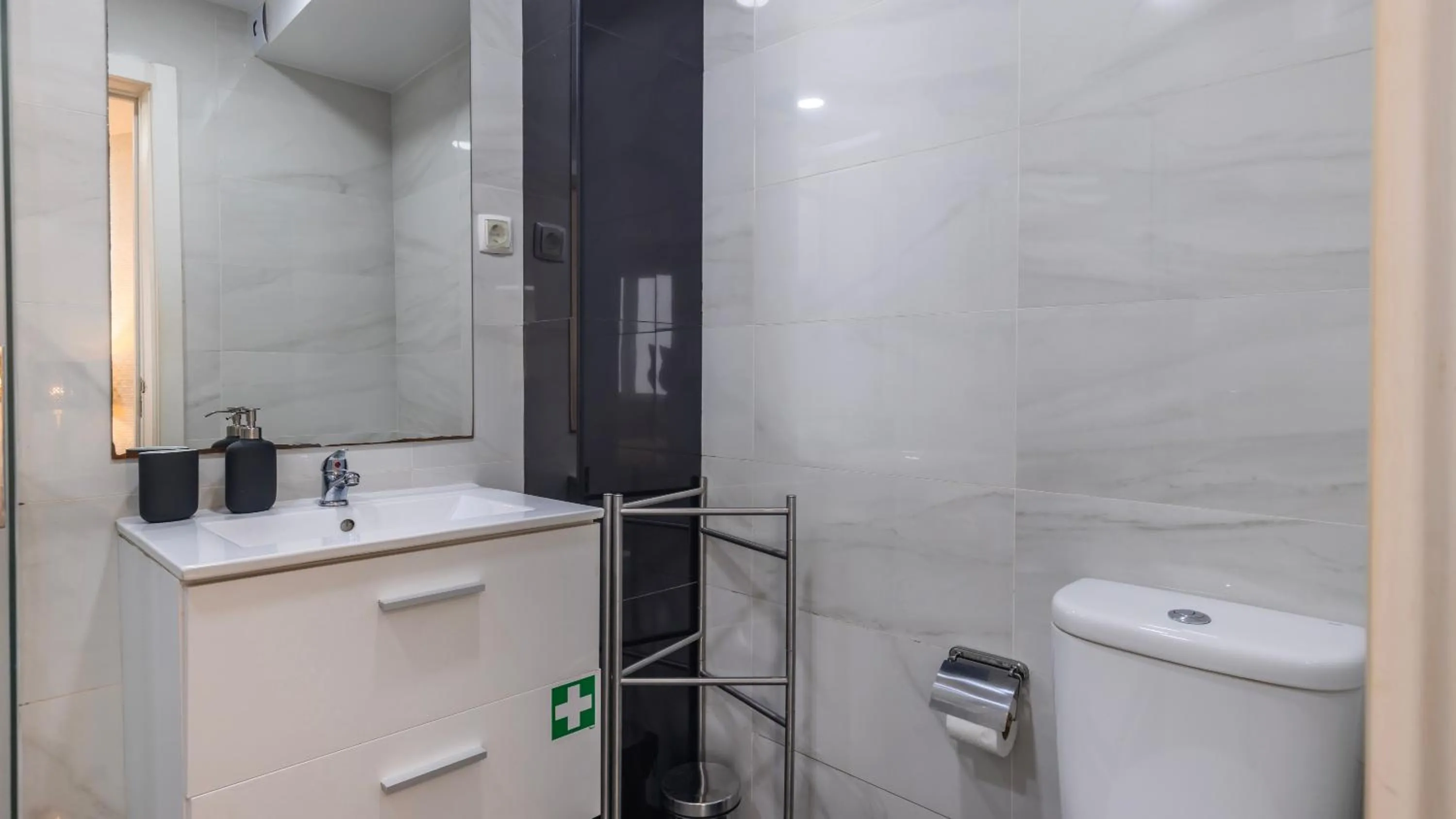 Shower in Sítio do Castelo Beach in Cascais by LovelyStay