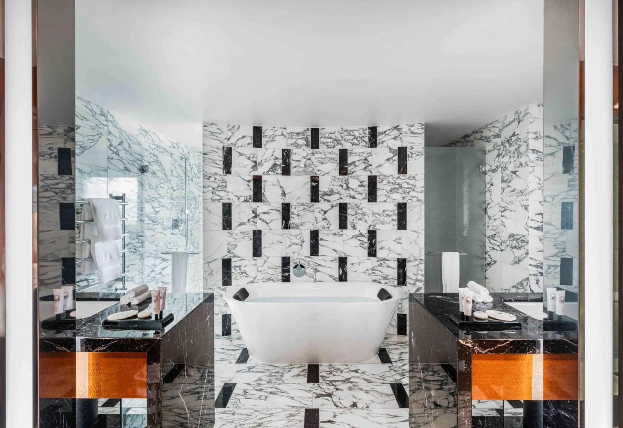 Bathroom in Mandarin Oriental, Geneva