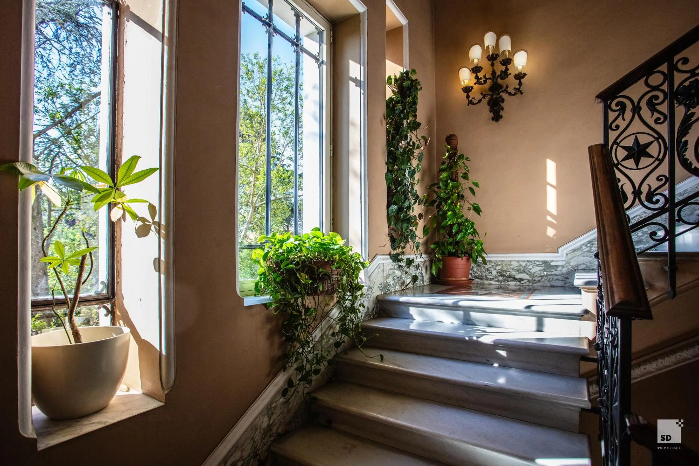 Garden view in Aldrovandi Residence City Suites