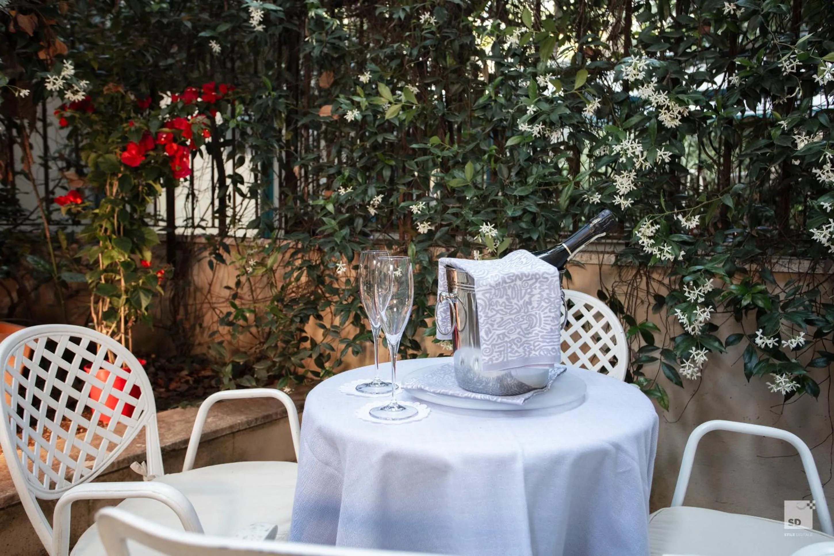 Balcony/Terrace in Aldrovandi Residence City Suites
