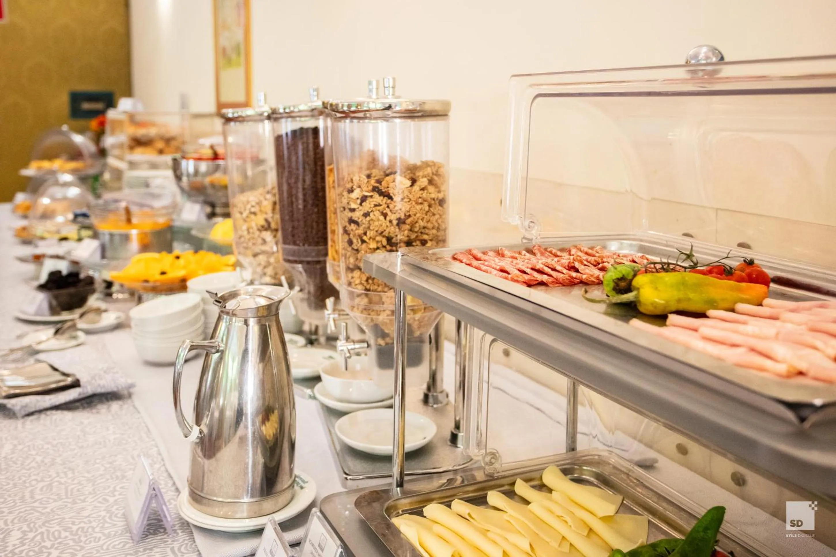 Breakfast in Aldrovandi Residence City Suites