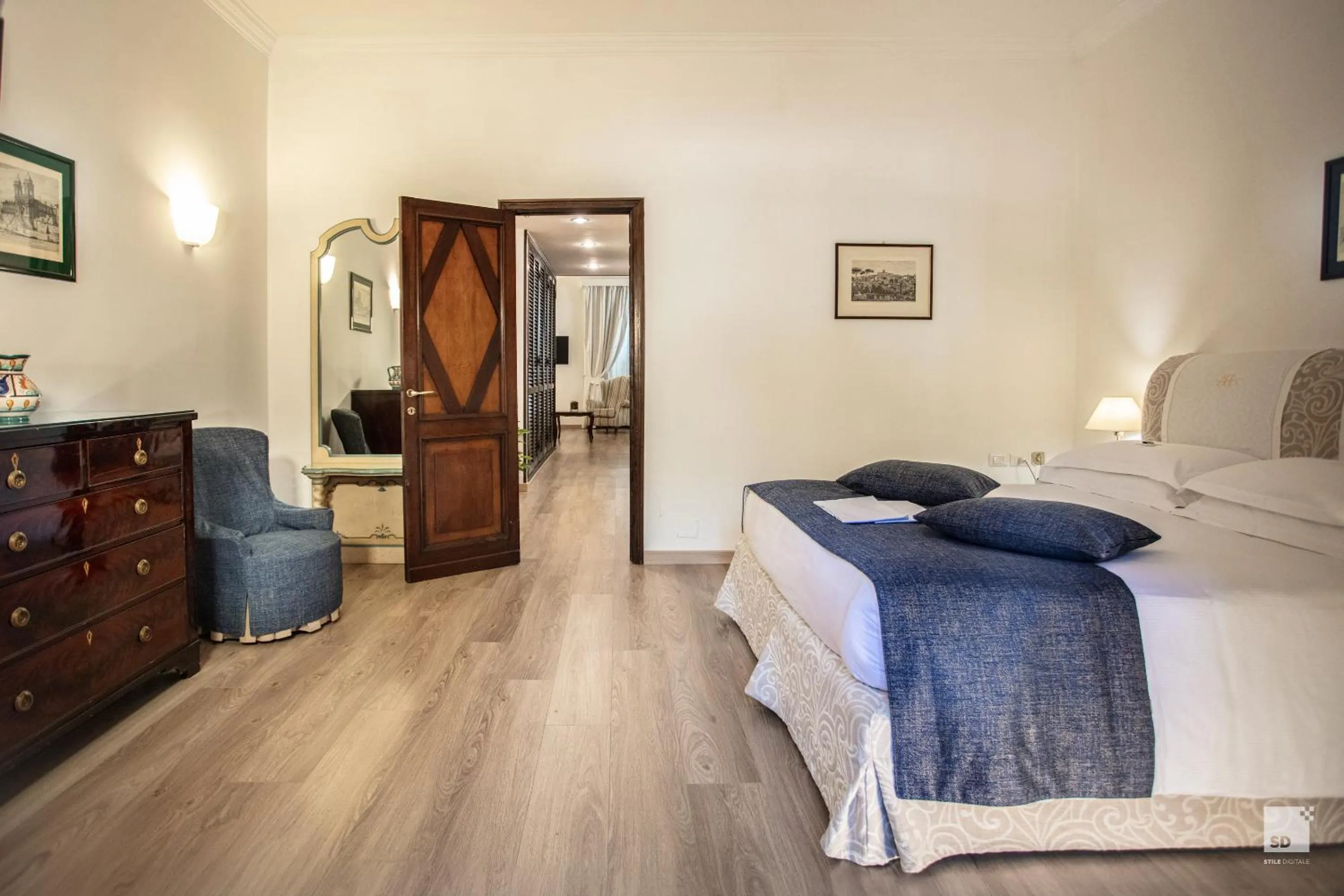 Photo of the whole room, Bed in Aldrovandi Residence City Suites