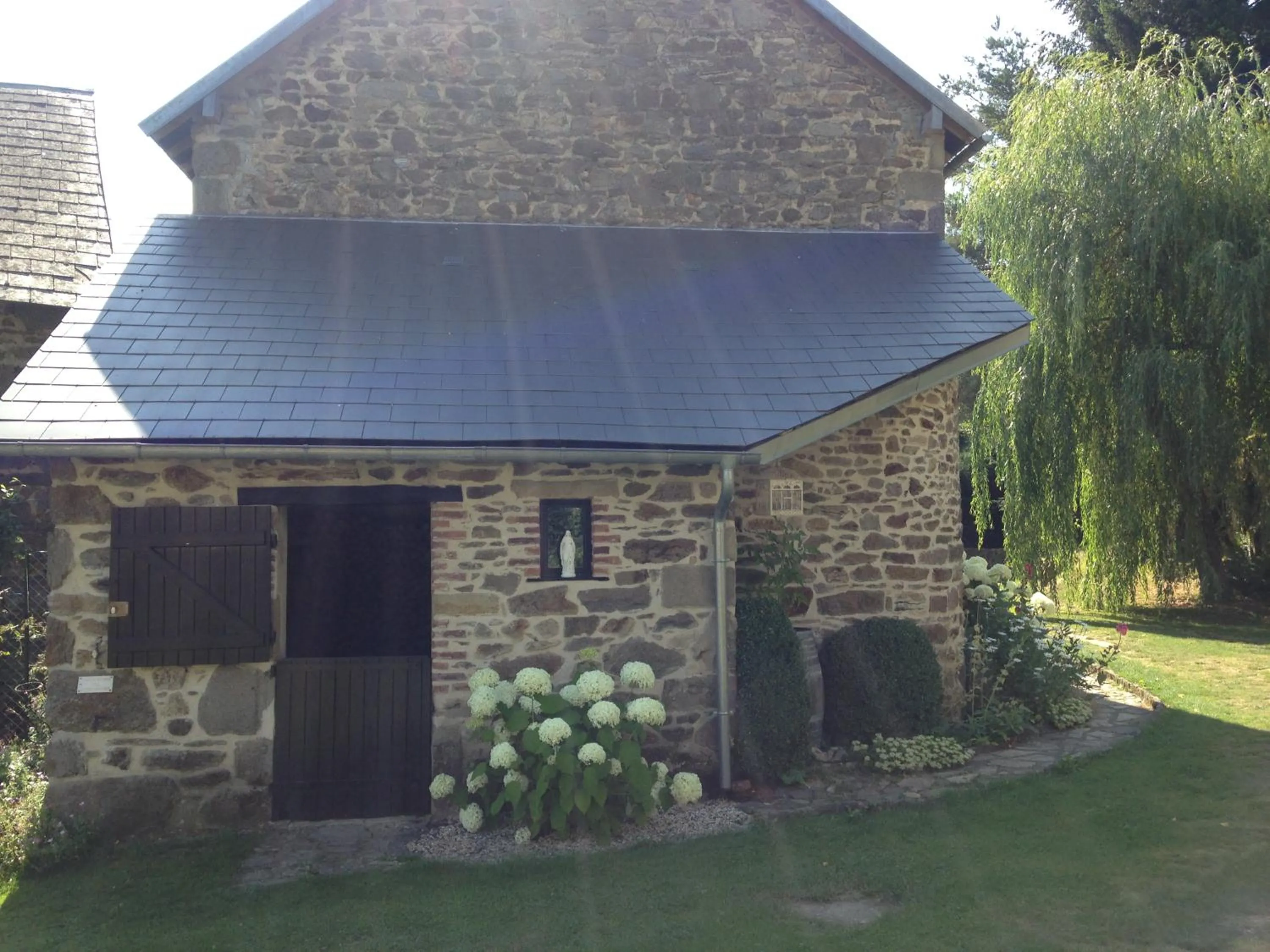 Garden in B&B Maison Coralie