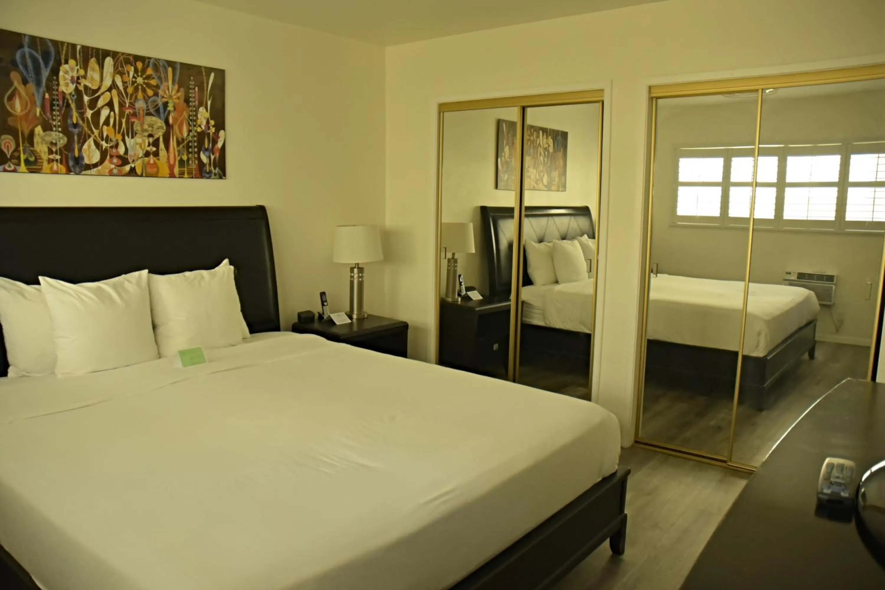 Bed in Magic Castle Hotel