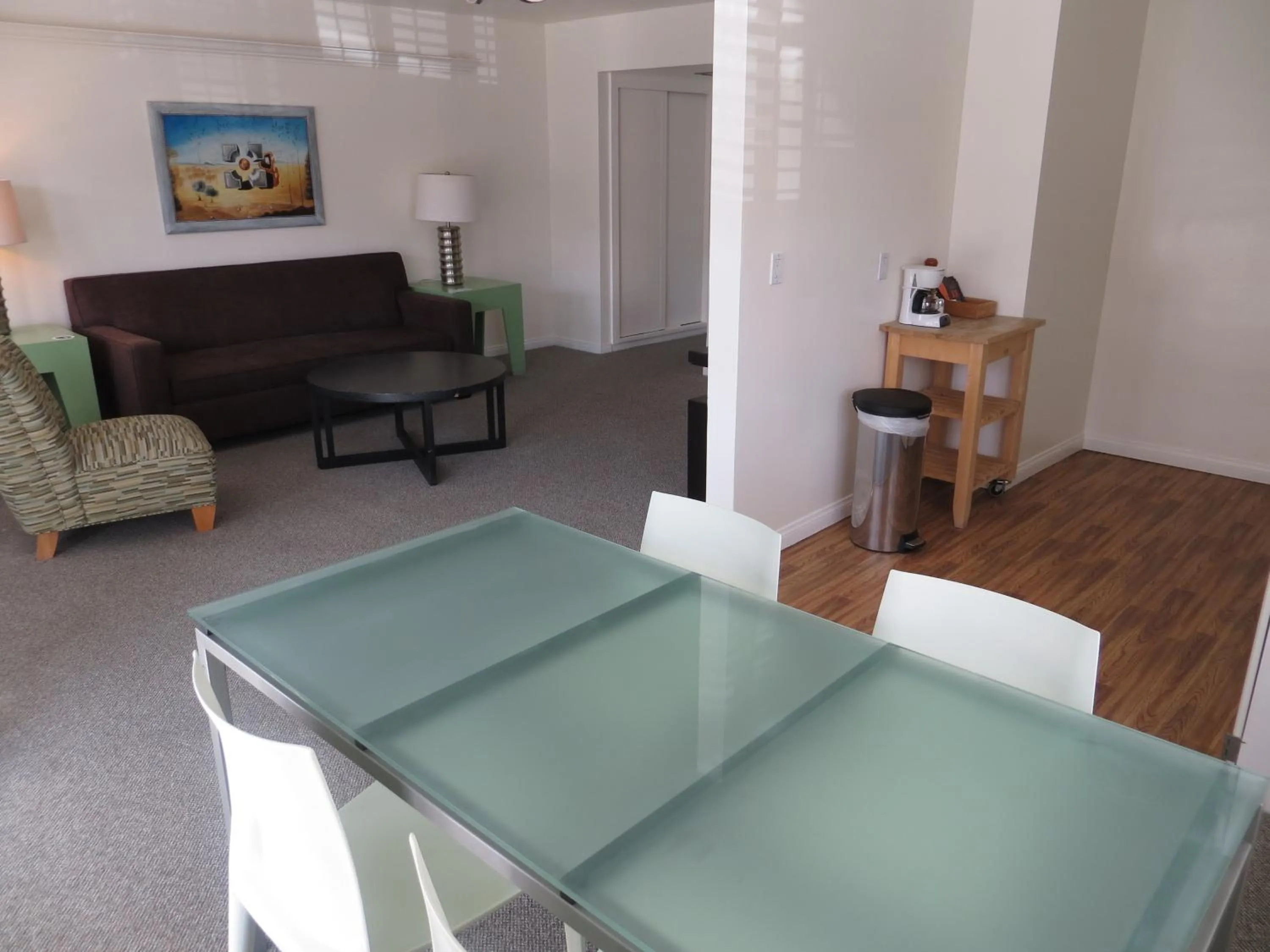 Living room in Magic Castle Hotel