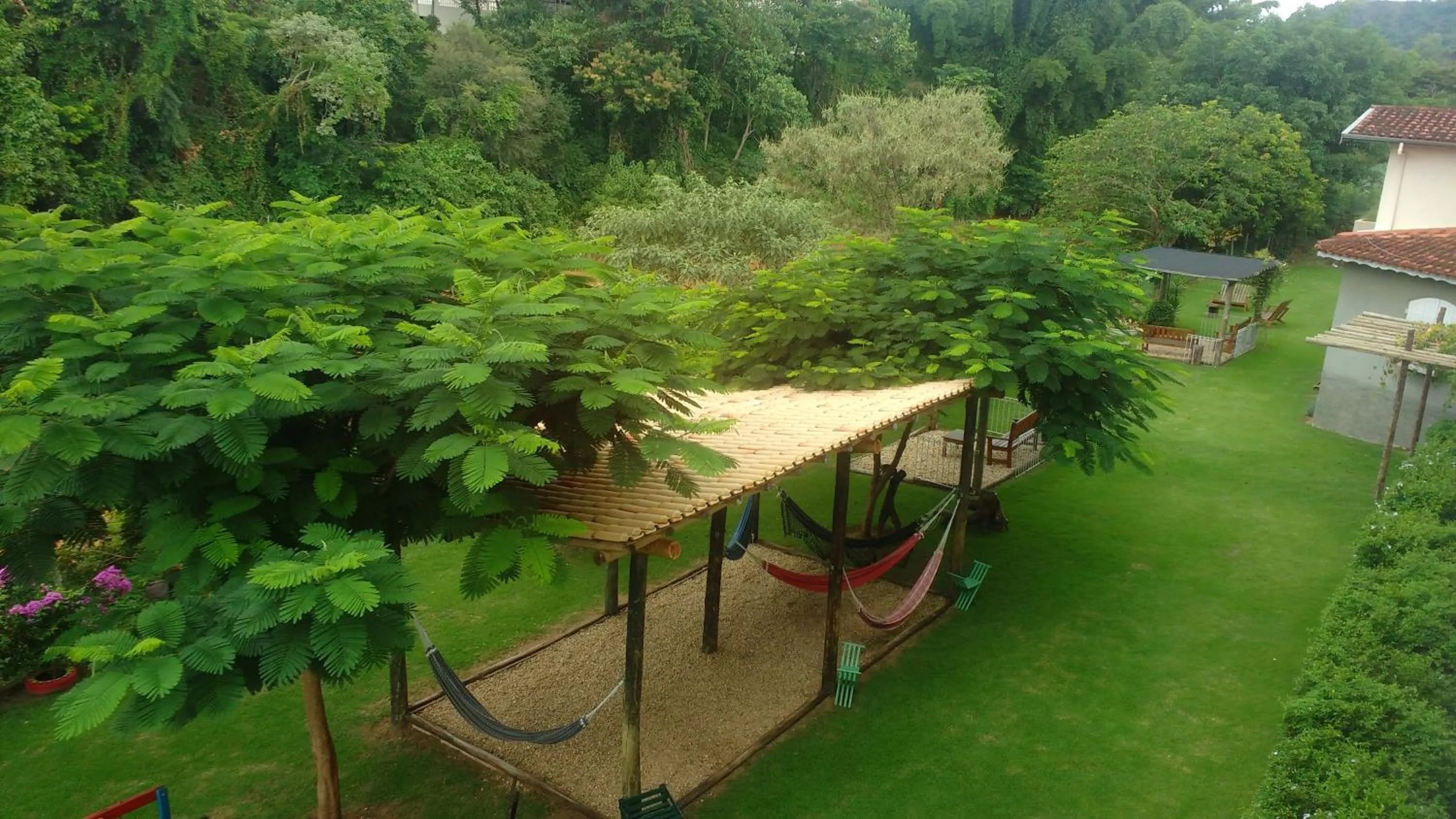 Garden in Hotel Santiago