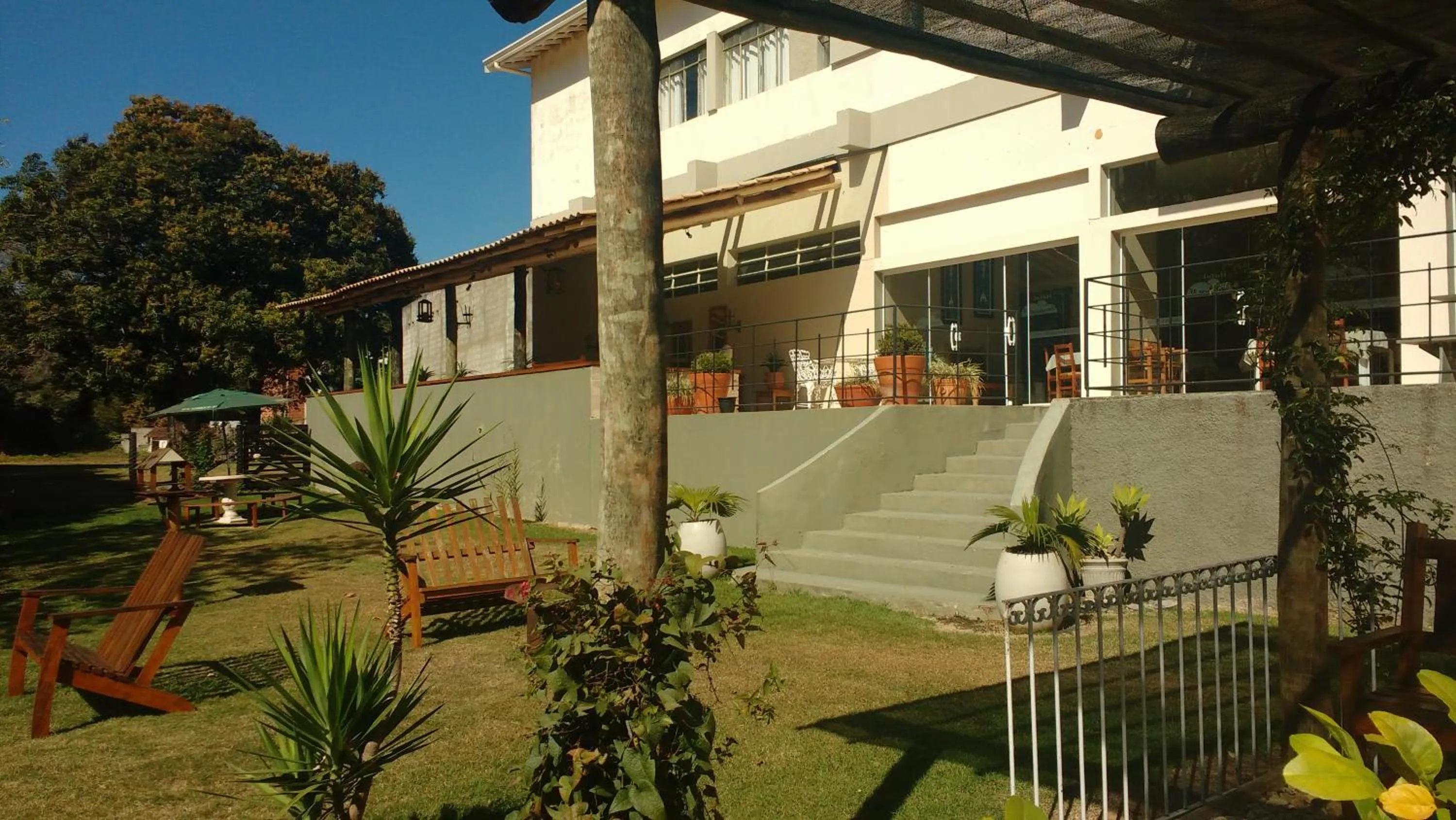 Garden in Hotel Santiago