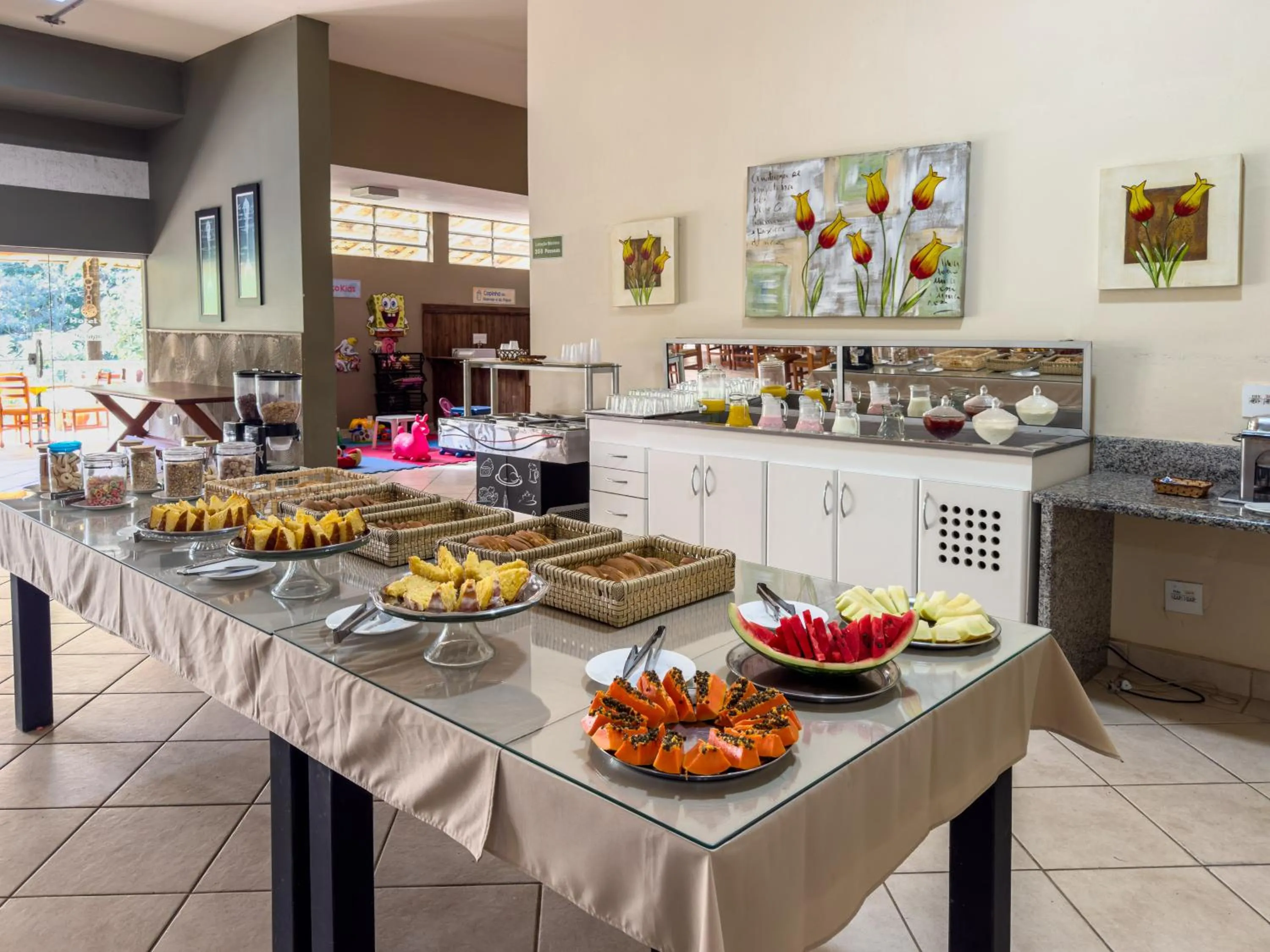 Breakfast in Hotel Santiago