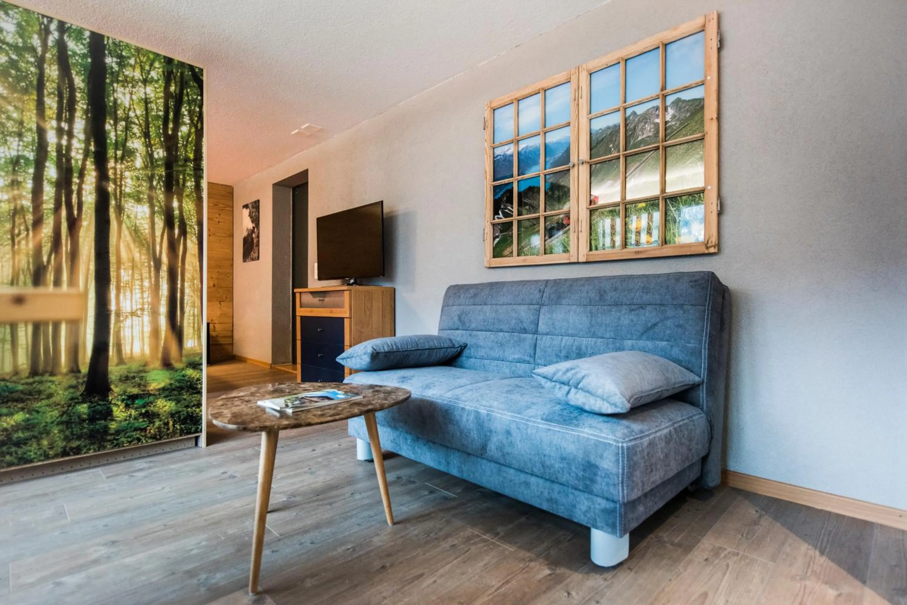 Seating area in Hotel Weisses Kreuz