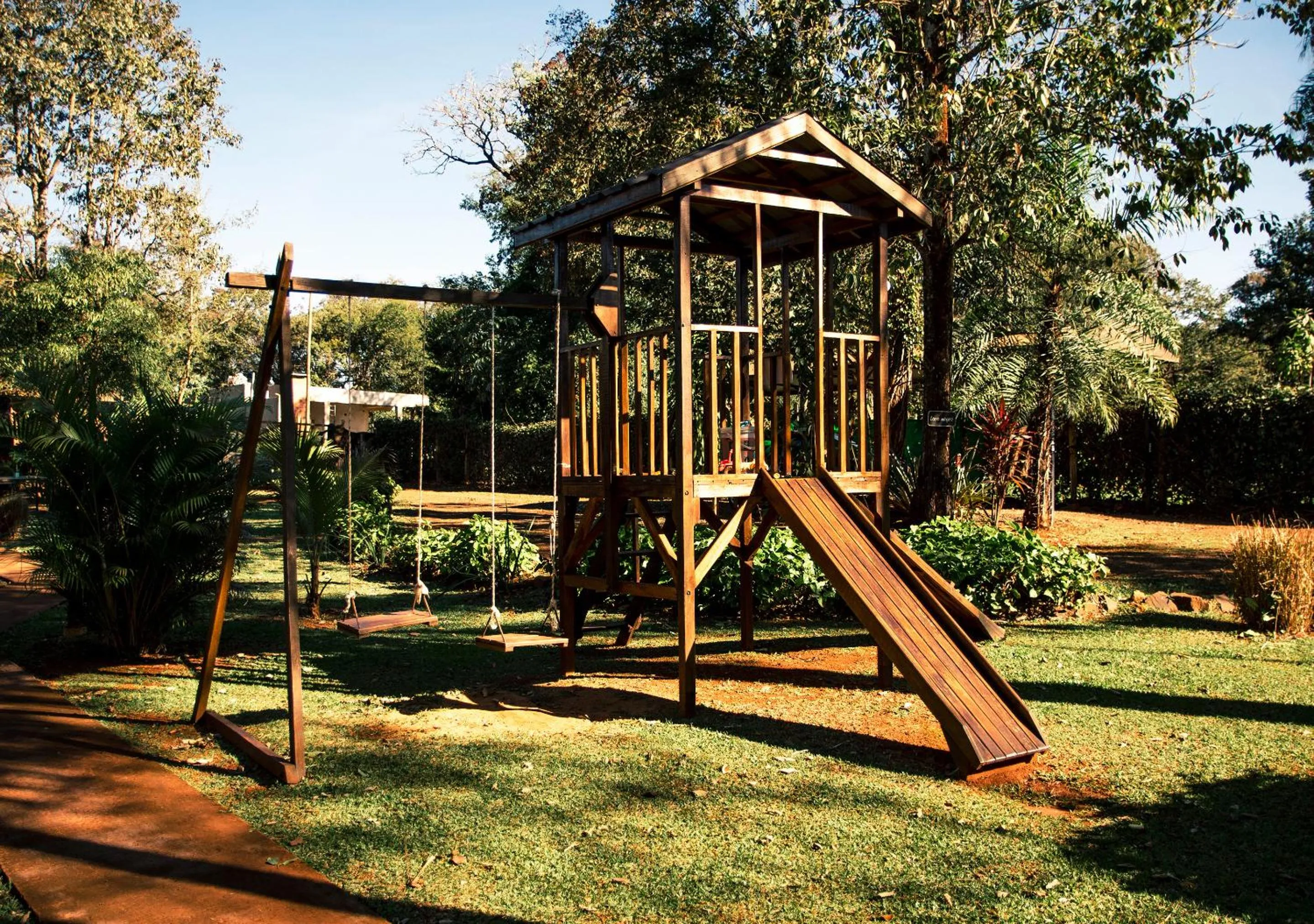 Children play ground in El Descanso Iguazú by DOT Cabana