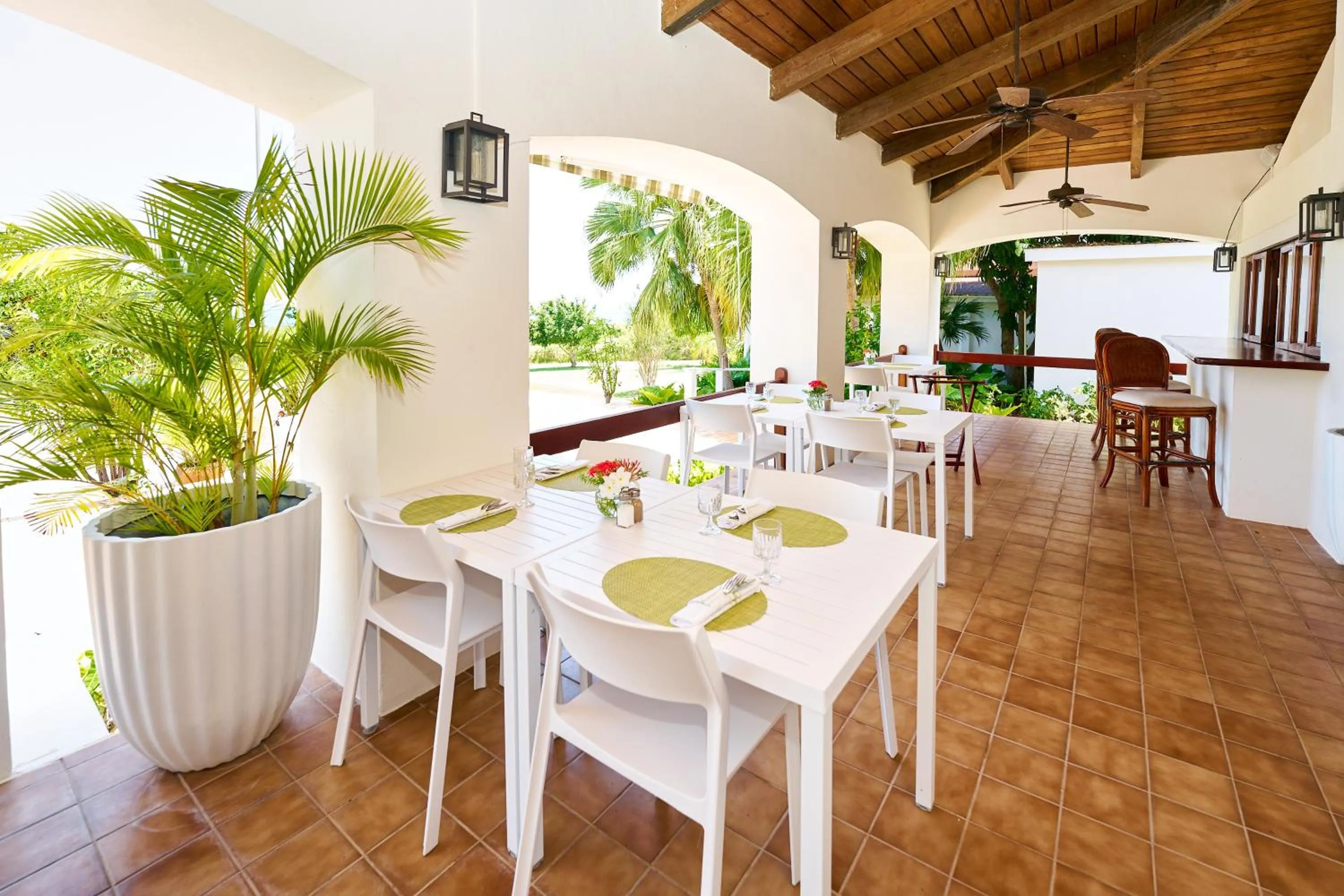 Restaurant/places to eat in Mount Nevis Hotel