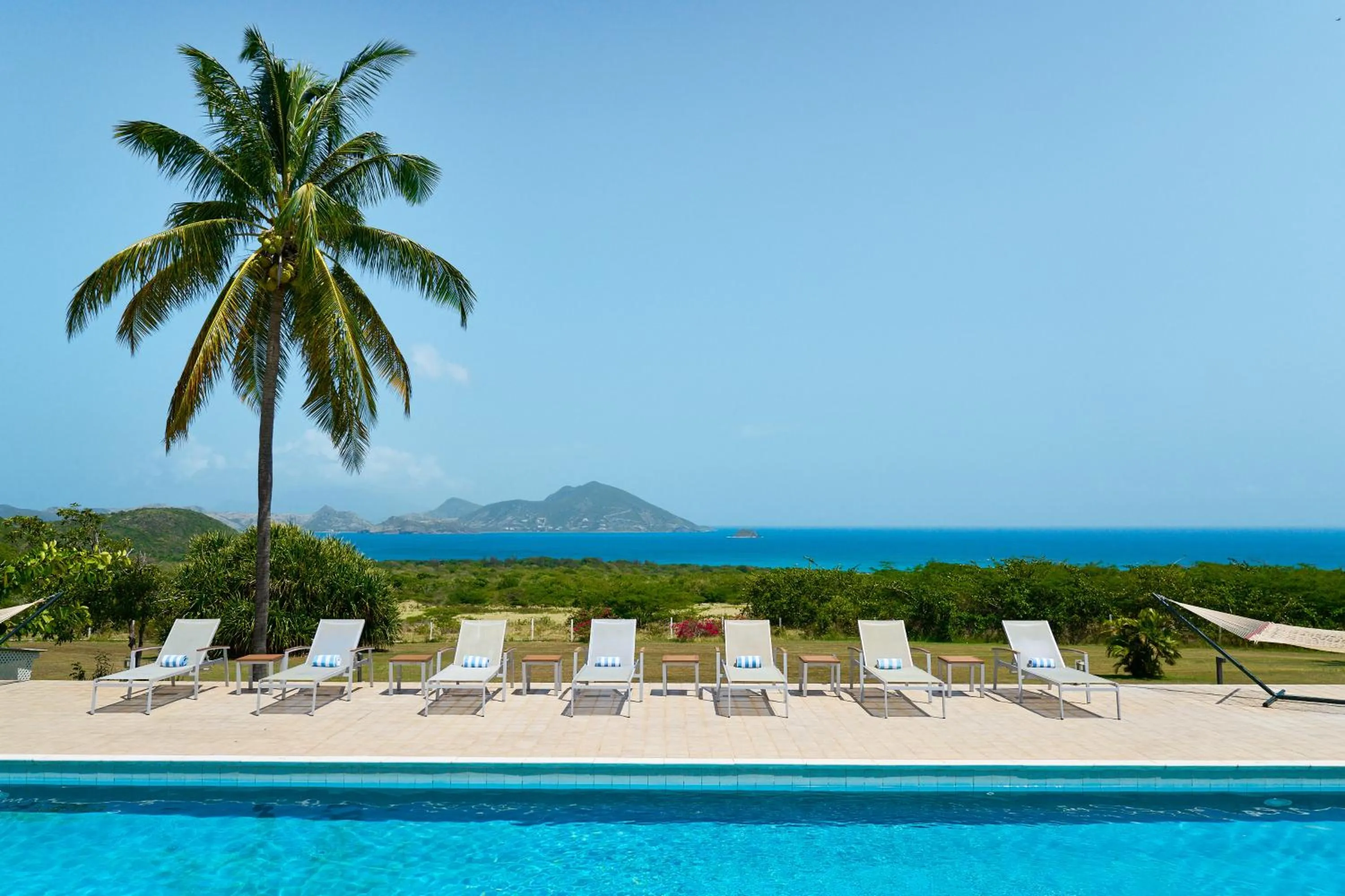 Swimming pool in Mount Nevis Hotel