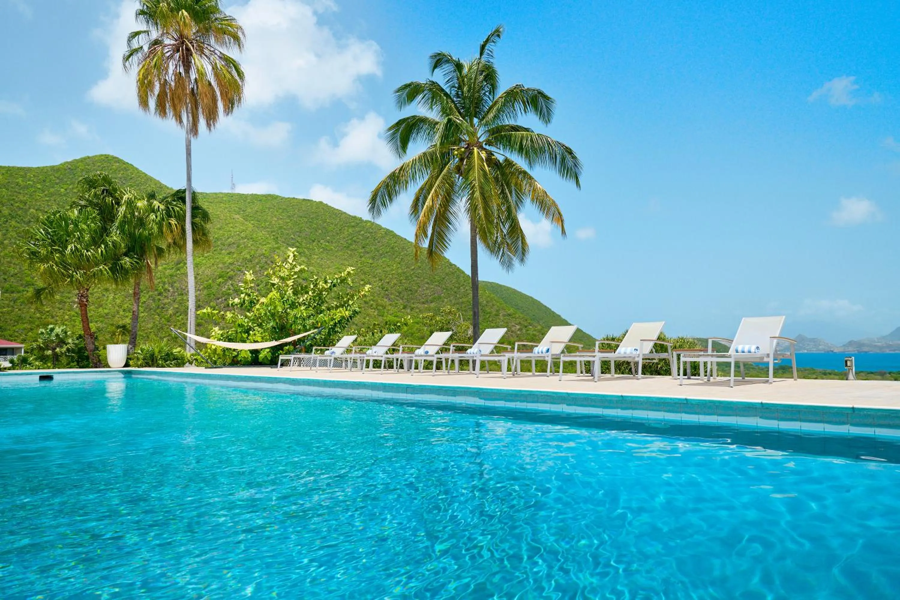 Swimming pool in Mount Nevis Hotel