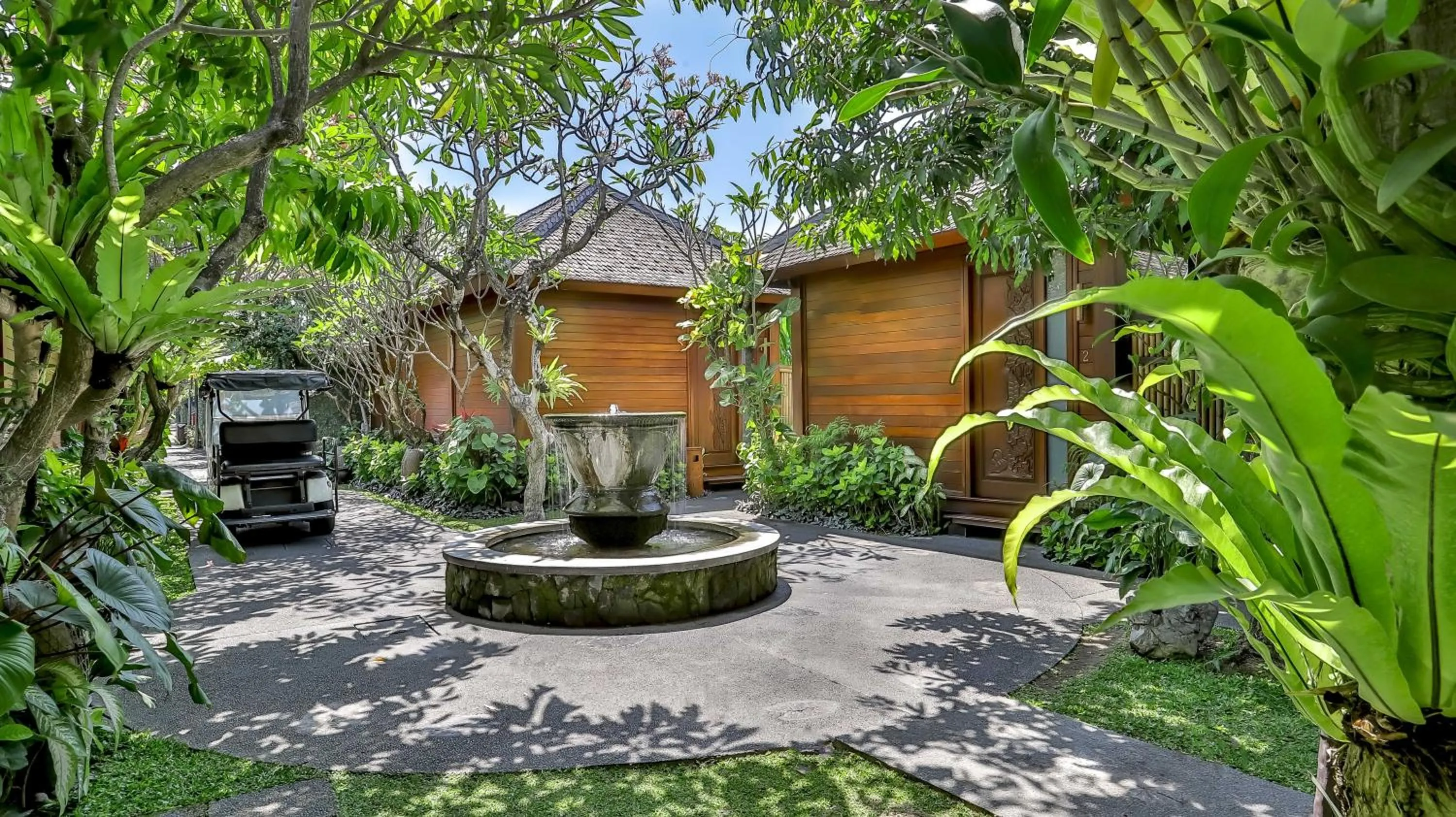 Garden in DISINI Luxury Spa Villas-CHSE Certified