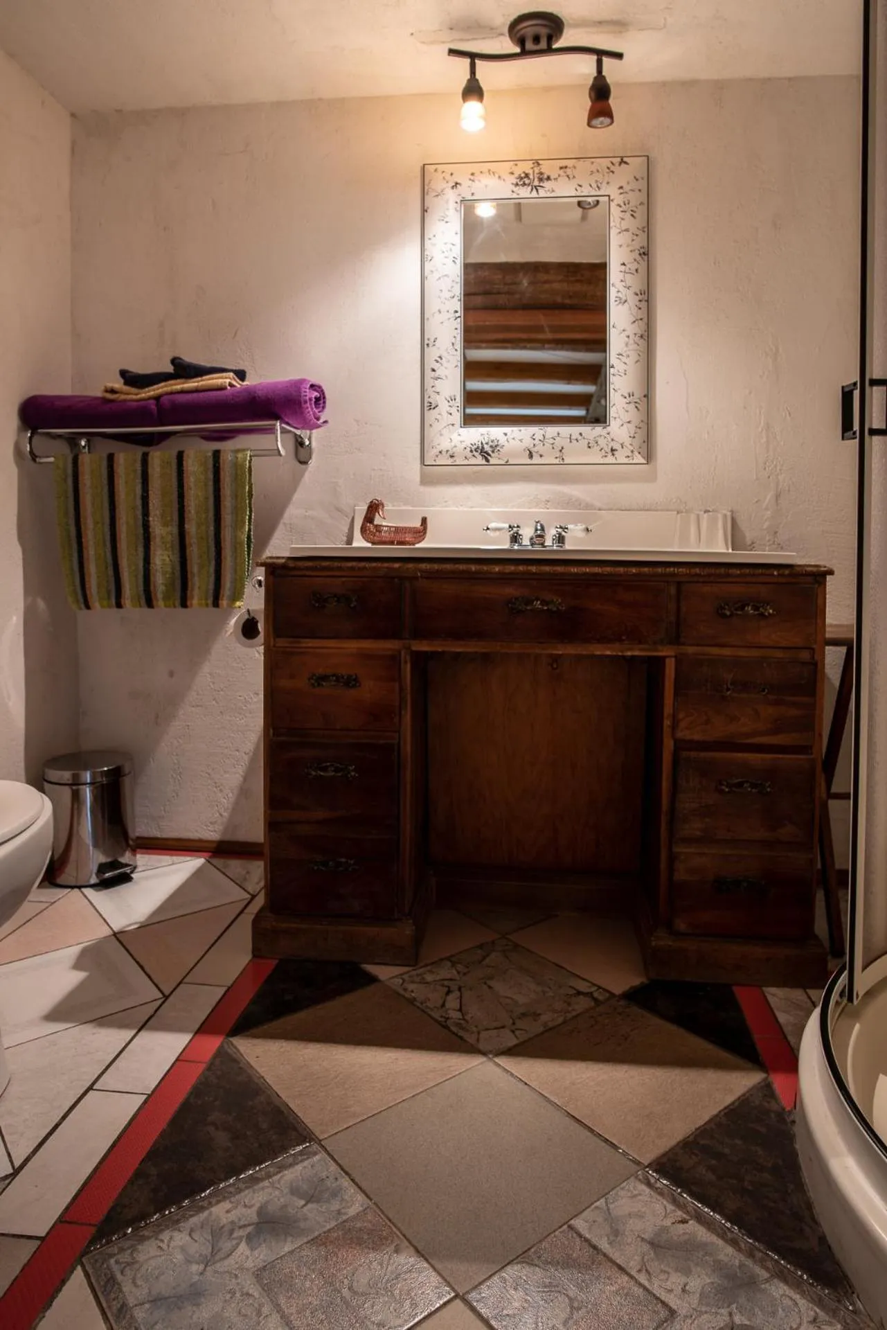 Bathroom in Auberge Restaurant La Mara