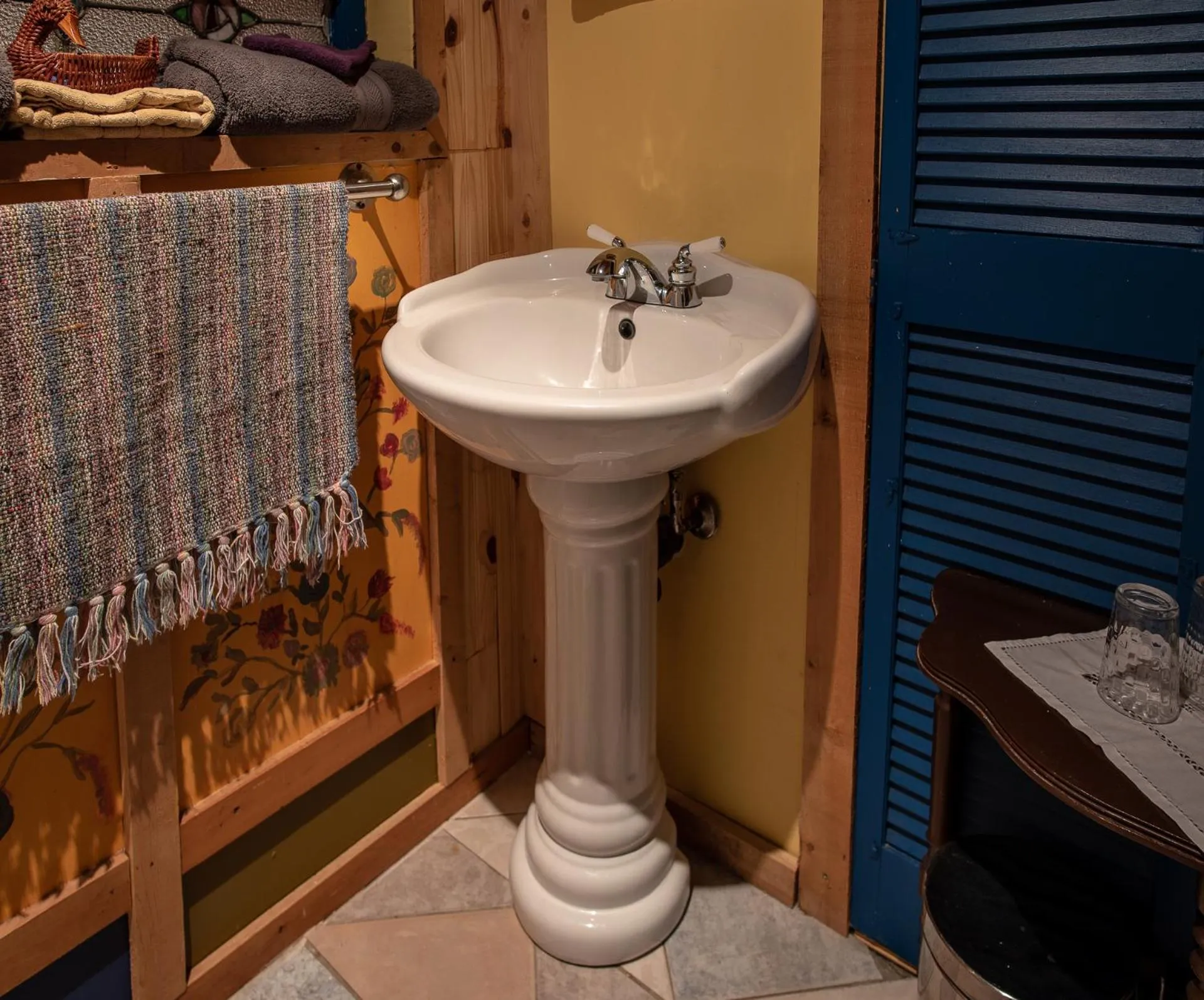 Bathroom in Auberge Restaurant La Mara