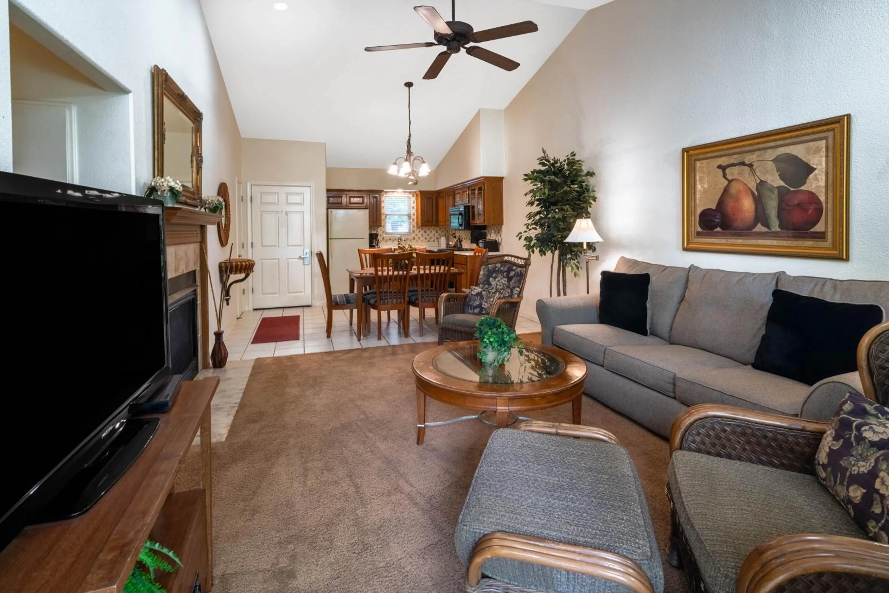 Living room in Los Lagos at Hot Springs Village a Ramada by Wyndham