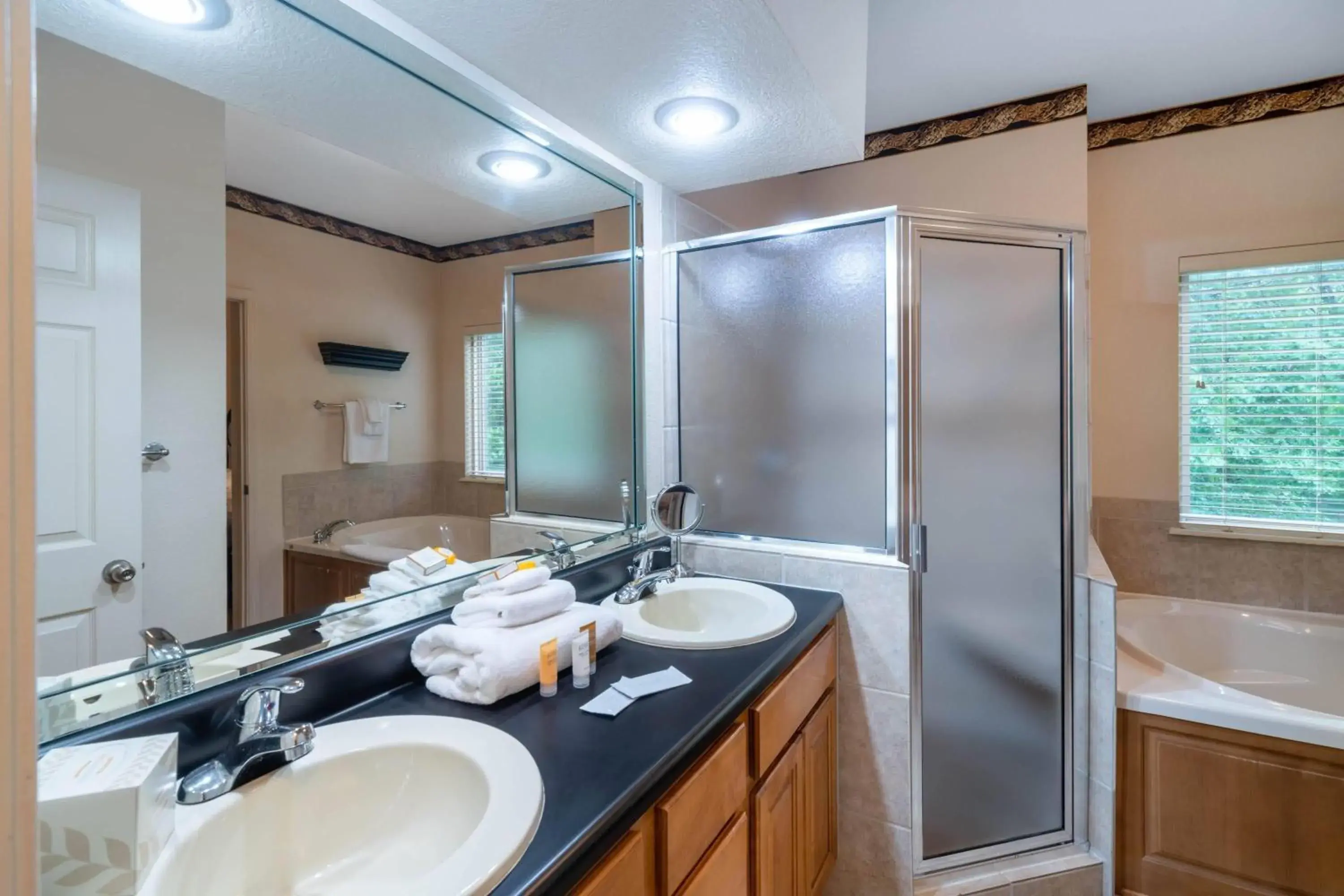 Bathroom in Los Lagos at Hot Springs Village a Ramada by Wyndham Bathroom in Los Lagos at Hot Springs Village a Ramada by Wyndham