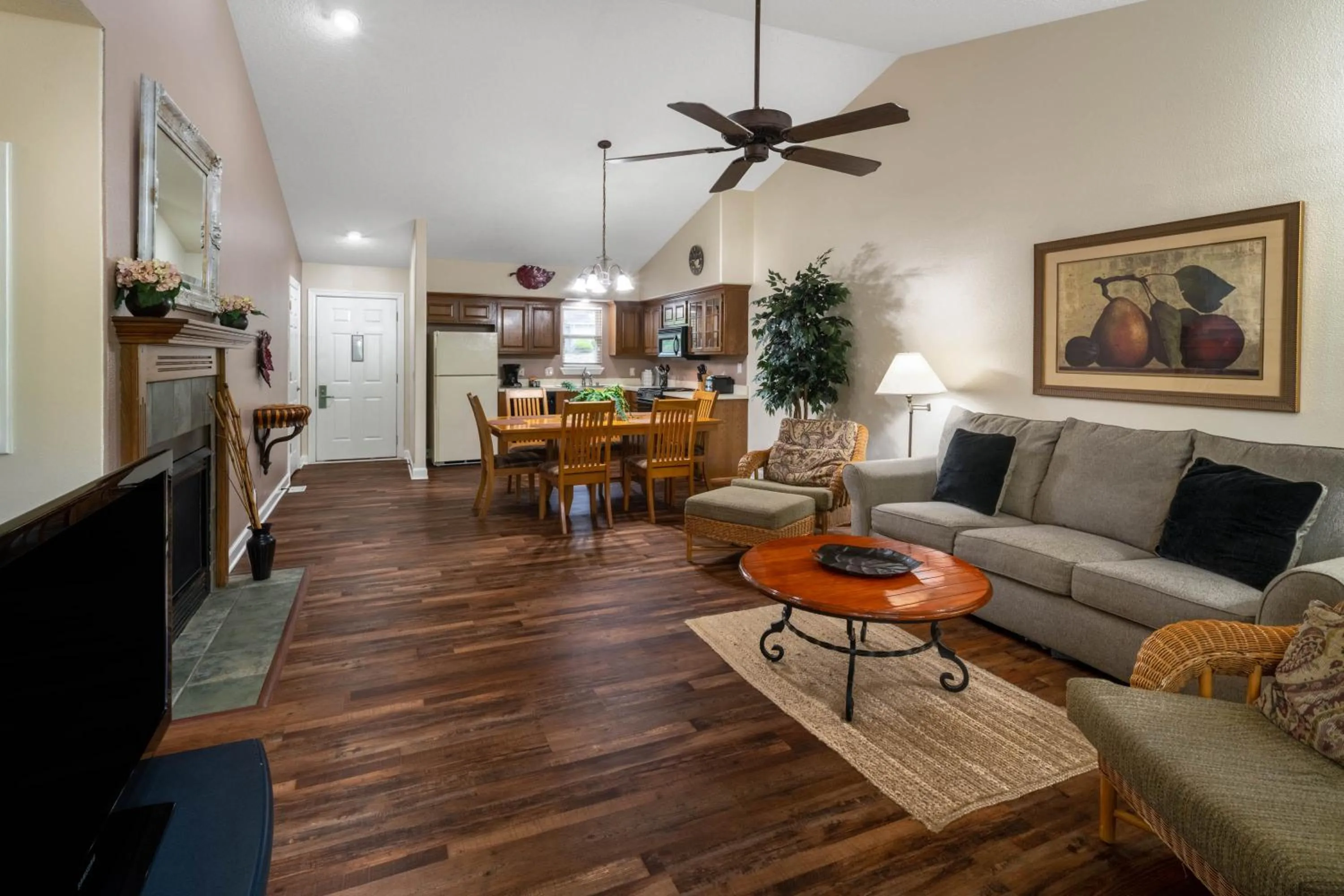 Living room in Los Lagos at Hot Springs Village a Ramada by Wyndham