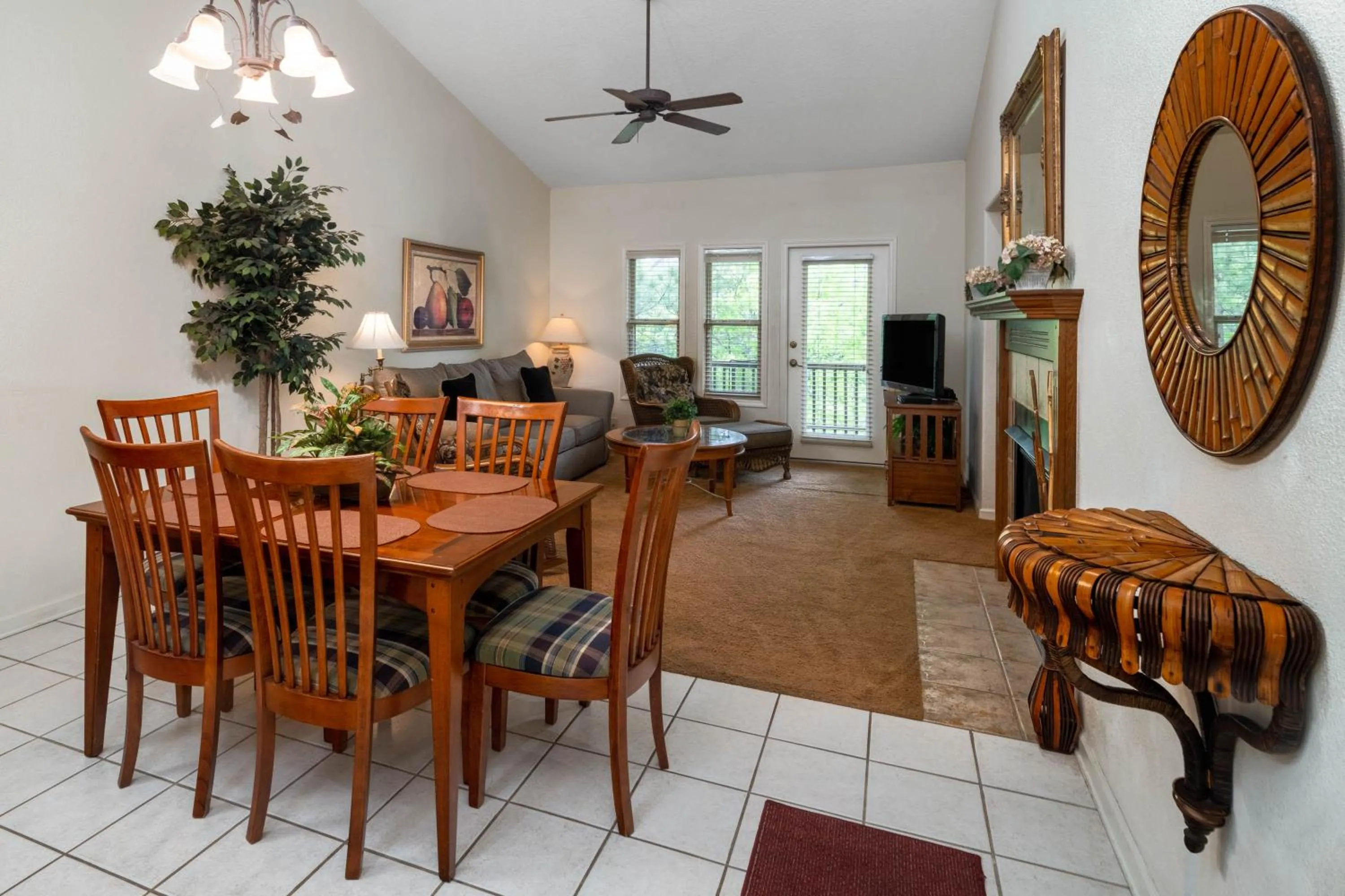Living room in Los Lagos at Hot Springs Village a Ramada by Wyndham
