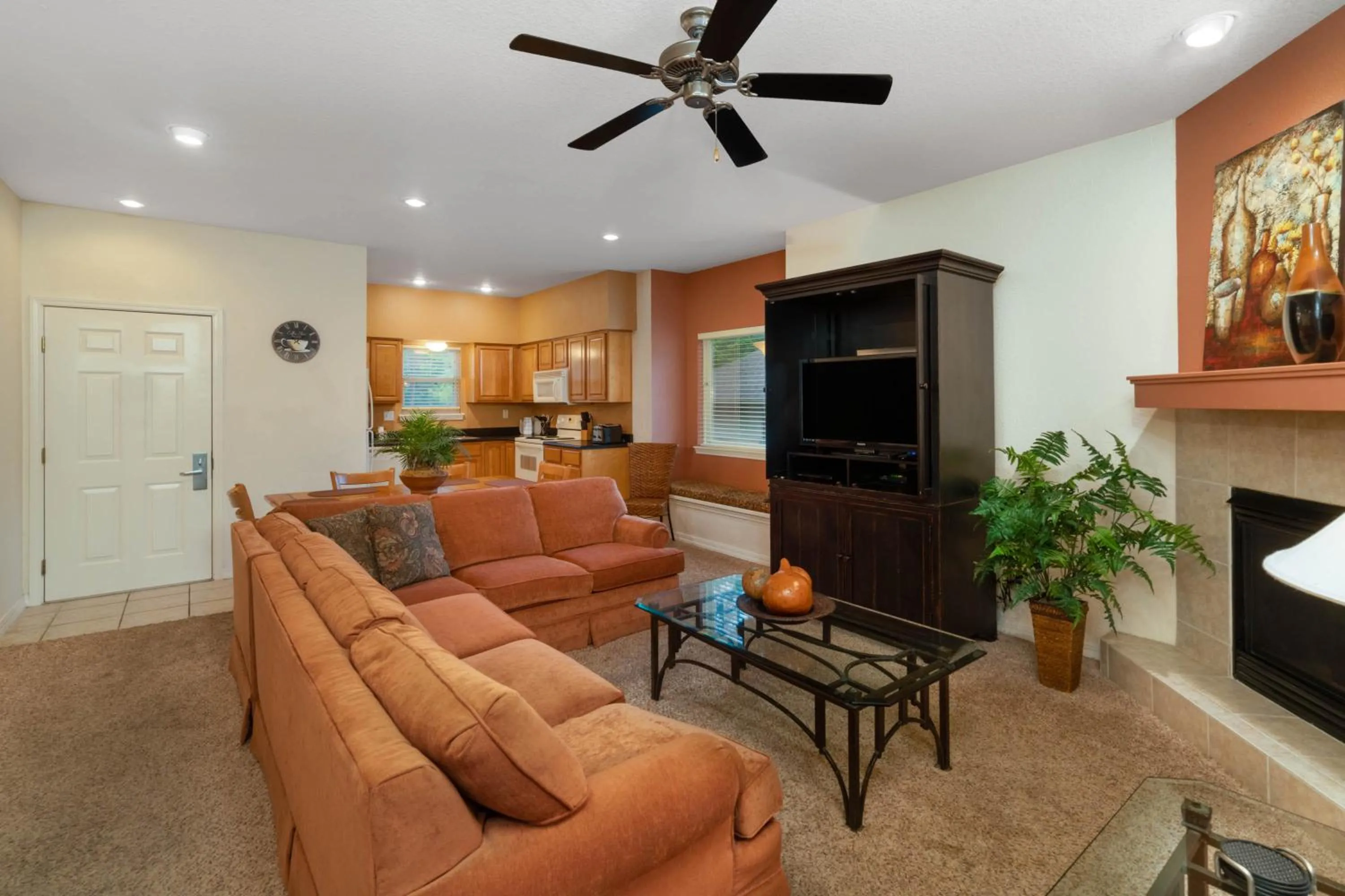 Living room in Los Lagos at Hot Springs Village a Ramada by Wyndham