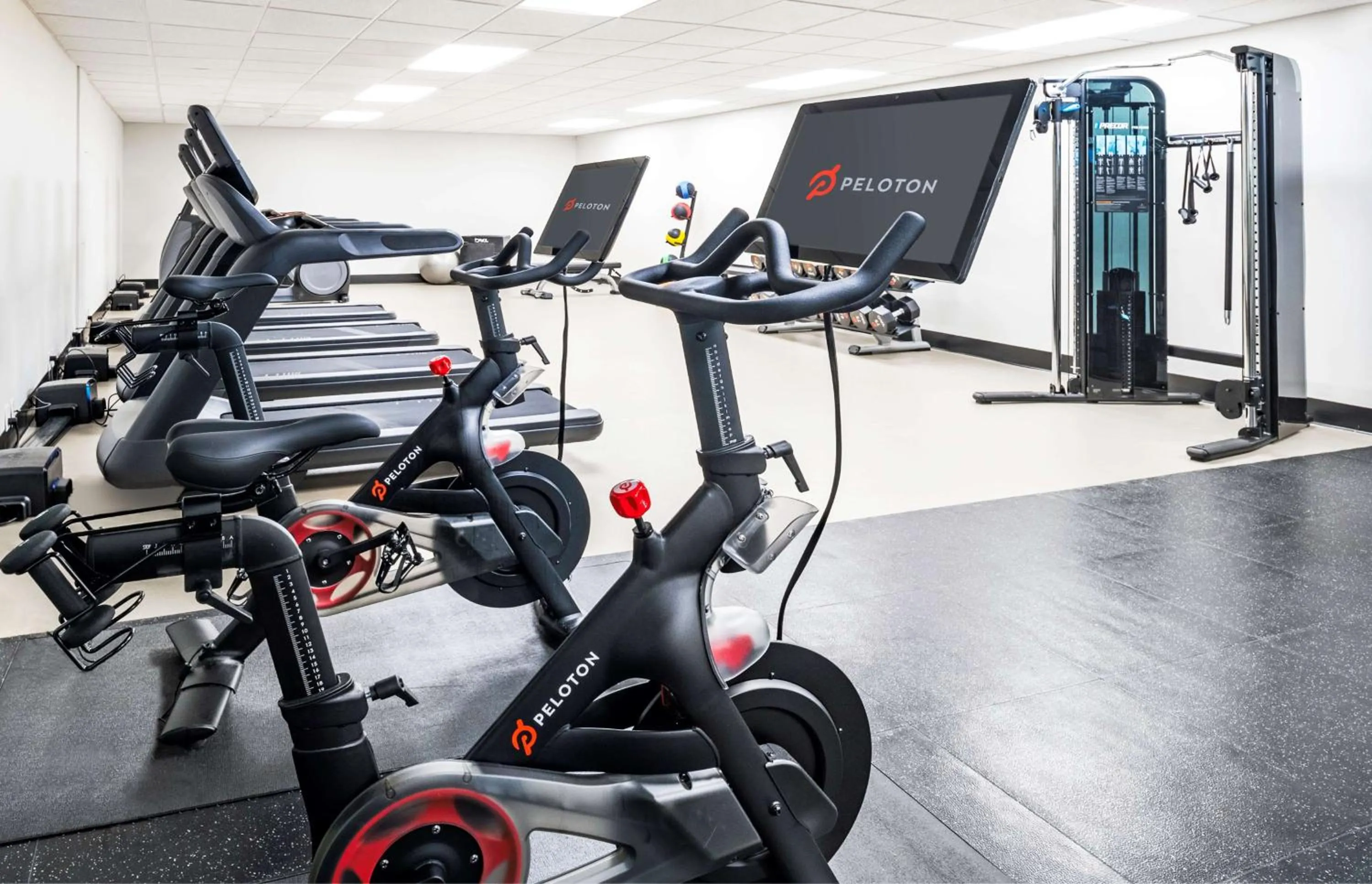 Fitness centre/facilities in Hilton Appleton Paper Valley