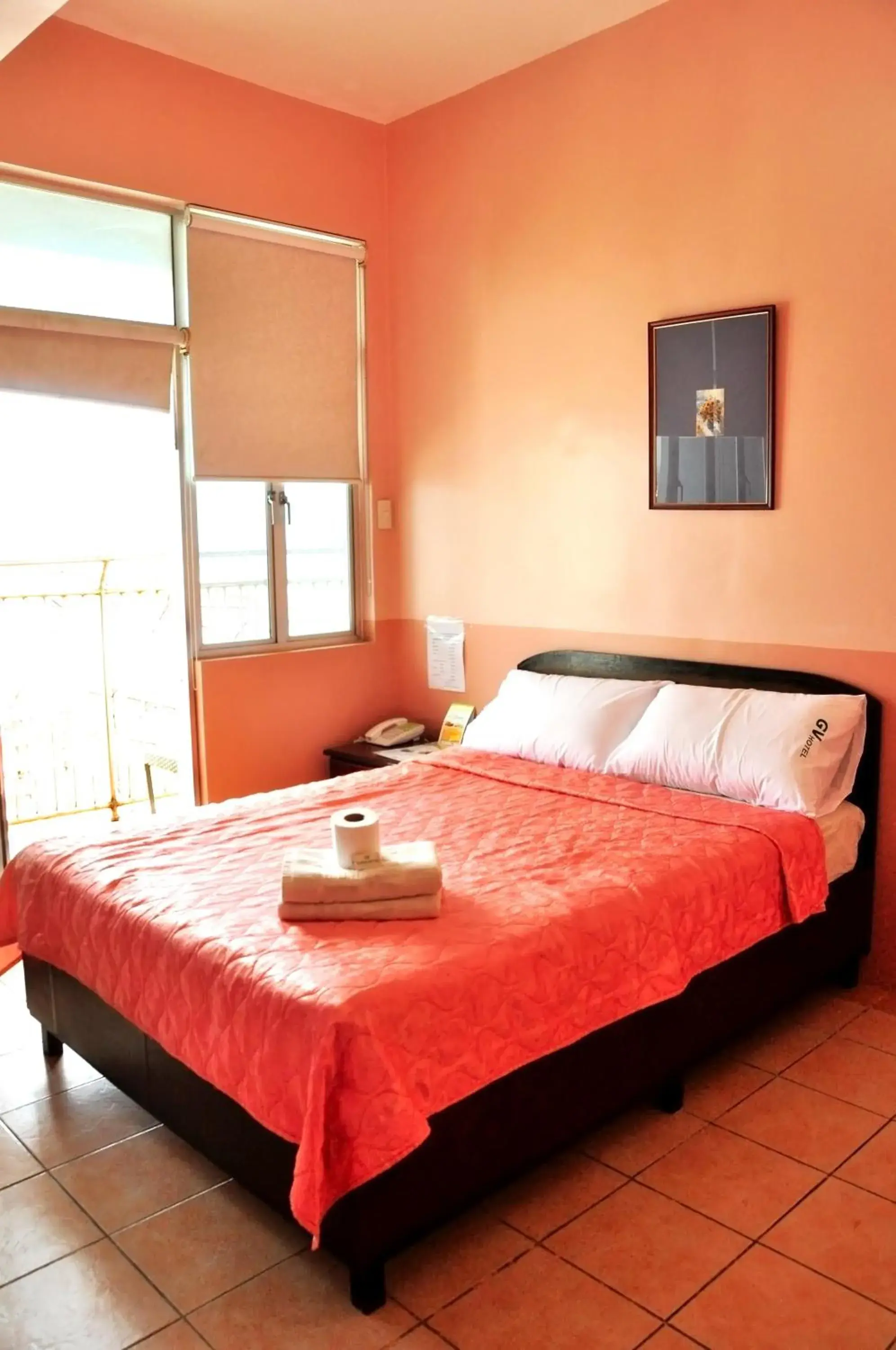 Deluxe Double Room with Balcony in GV Tower Hotel Deluxe Double Room with Balcony in GV Tower Hotel